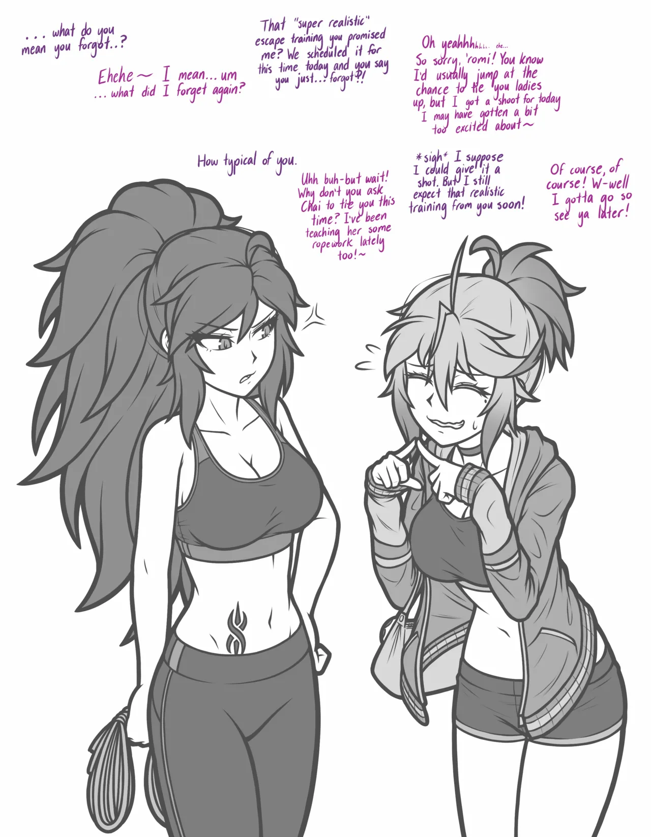 Hiromi Training page 1 full