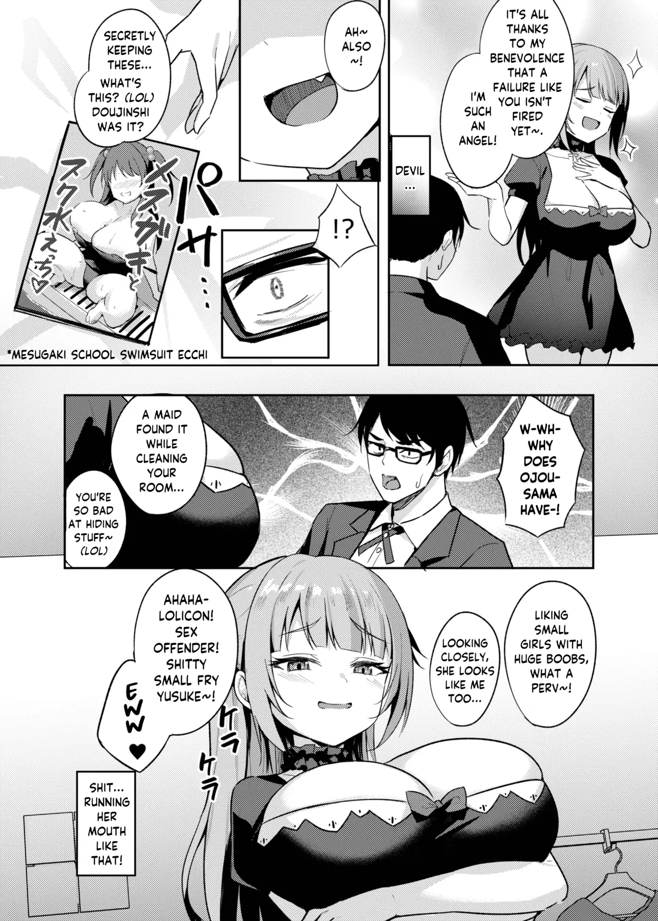 The Bratty Lady wants Correction page 6 full