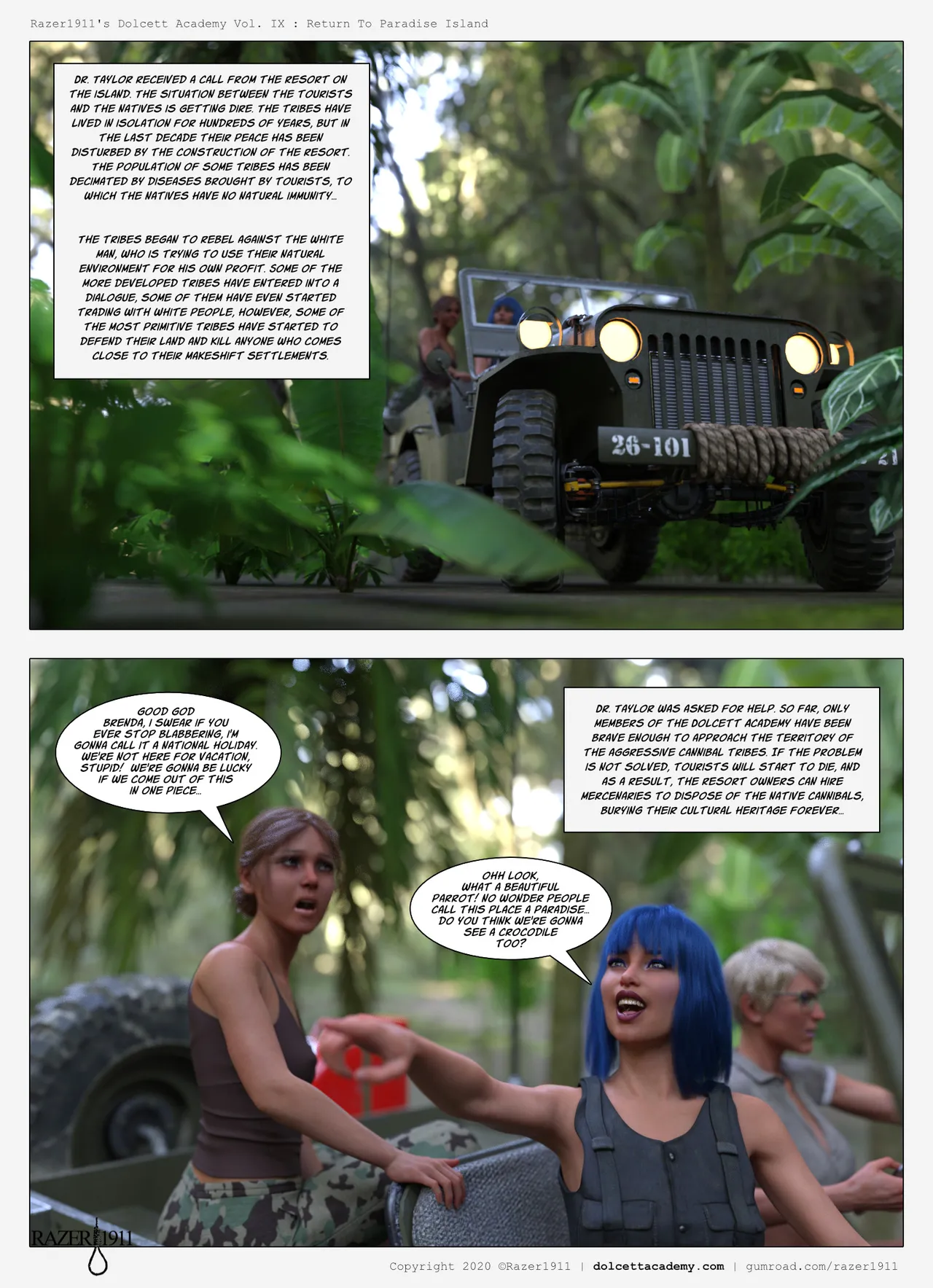 多尔赛特学院系列 第 09 卷 - 重返天堂岛 page 3 full