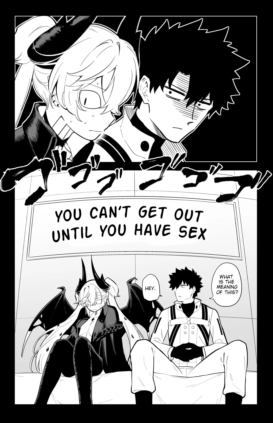 The Room That You Can't Get Out Until You ◯◯◯◯ Part 1/2 page 2 full