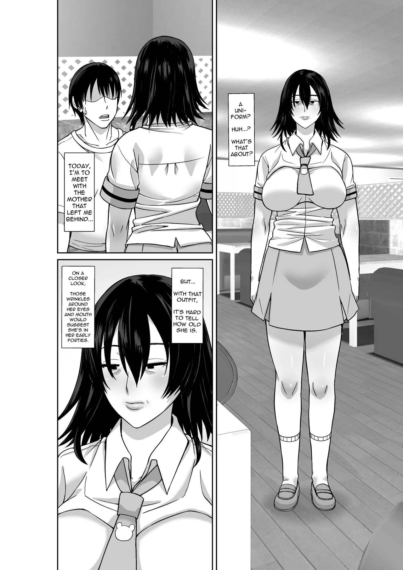 20-nen-buri ni Saikai Shita Haha ga Yuuwaku Shite Kuru | Reappearing After Twenty Years, My Mom Seduces Me page 2 full