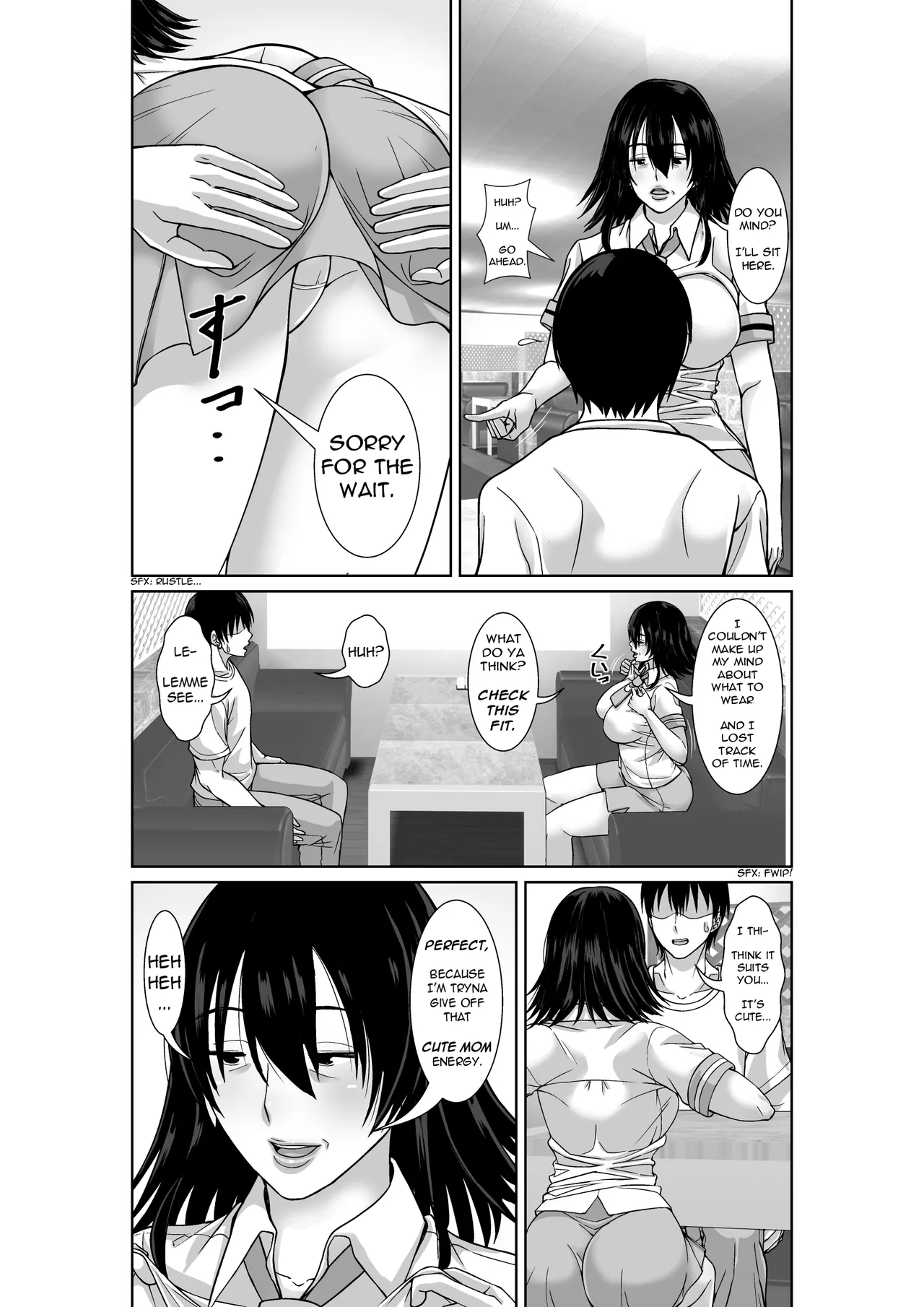 20-nen-buri ni Saikai Shita Haha ga Yuuwaku Shite Kuru | Reappearing After Twenty Years, My Mom Seduces Me page 3 full