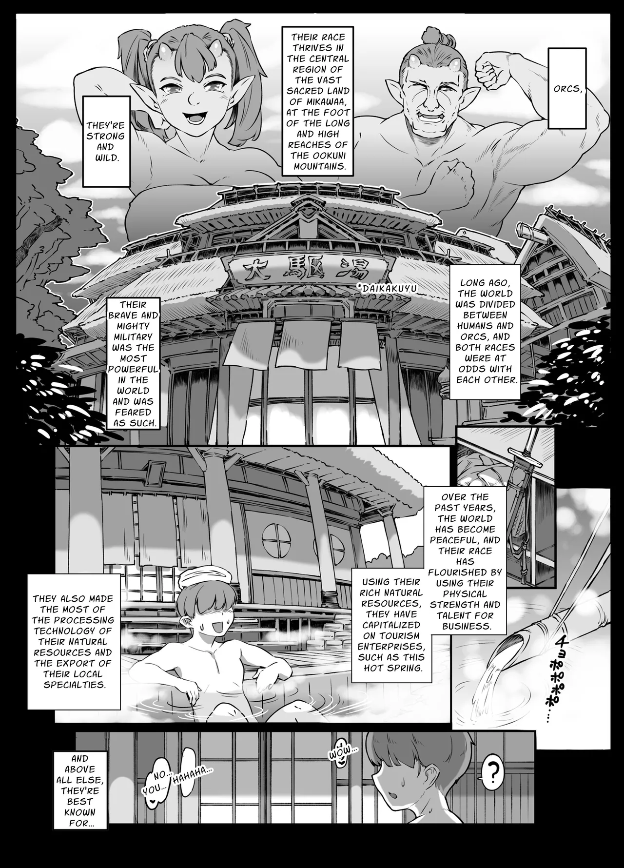 Yukemuri Hitozuma Mesu Orc | Steamy Orc Wives page 6 full