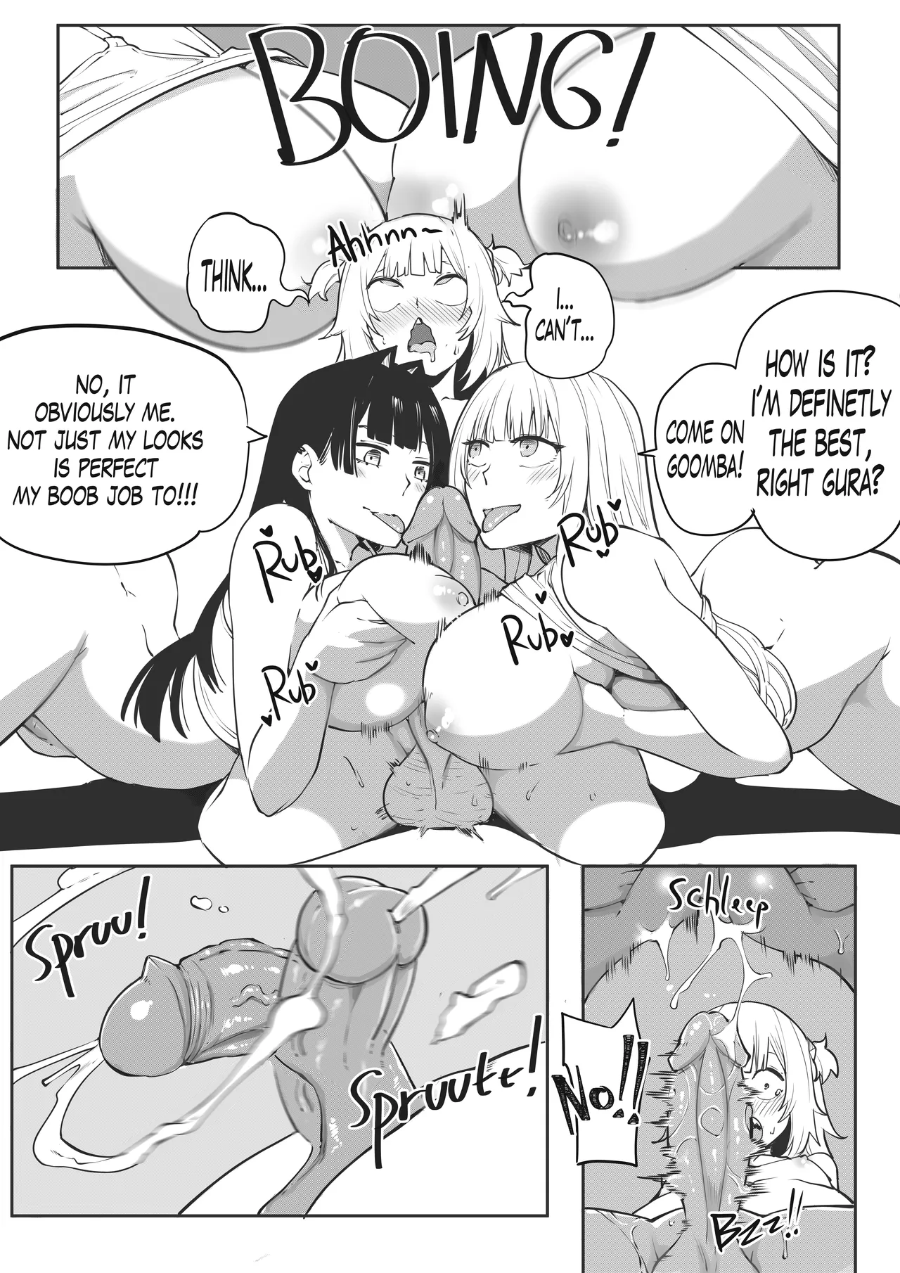 Calli & Kronii vs Gura page 2 full