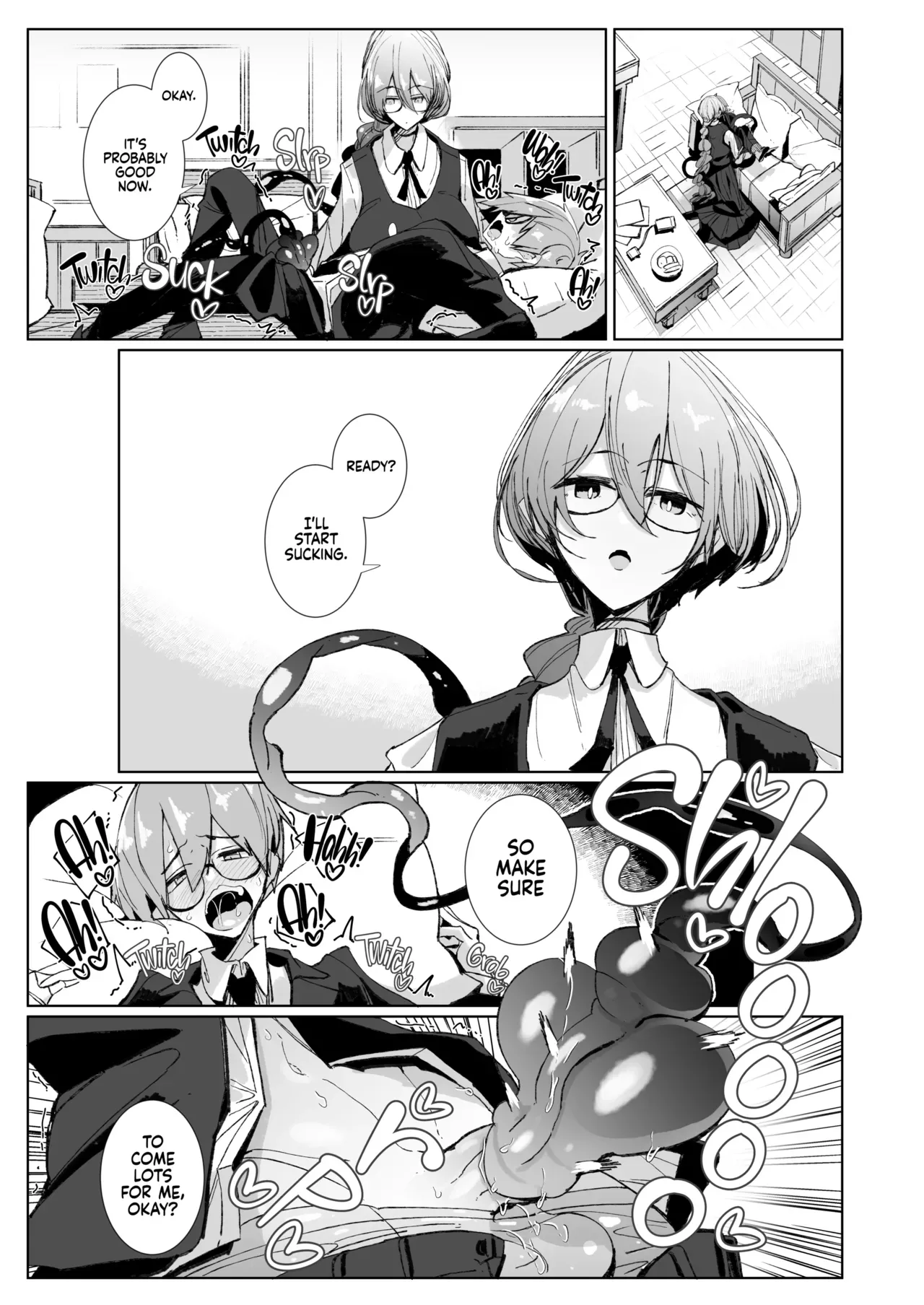 With My Succubus Senpai page 6 full