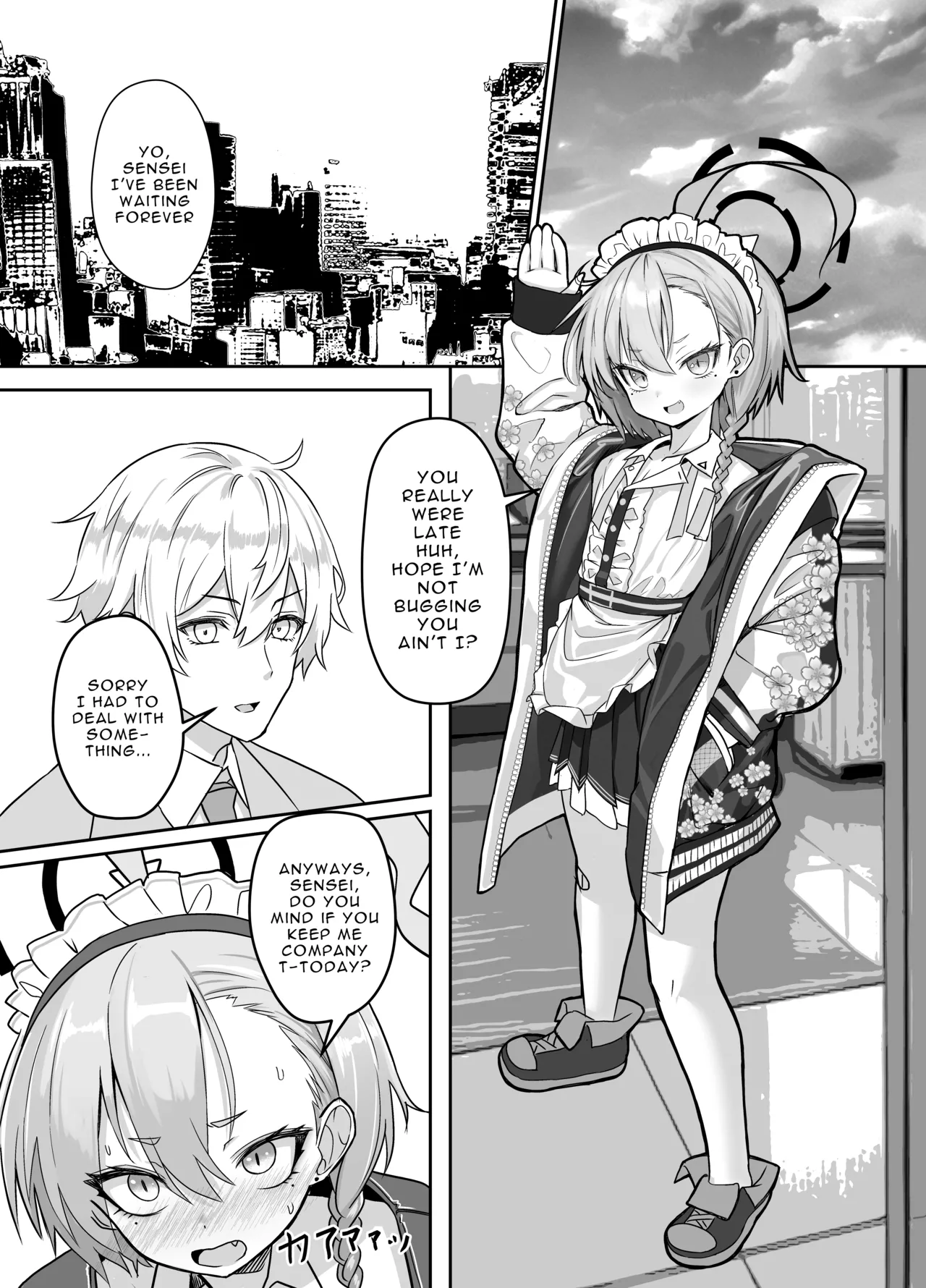 A Book Where Even Though Neru Gets Angry She Still Listens To What Sensei Says | Kire Chirakashi nagara mo, Nandakanda to Sensei no Iu Koto Kiite Kureru Neru Paisen no Hon page 2 full