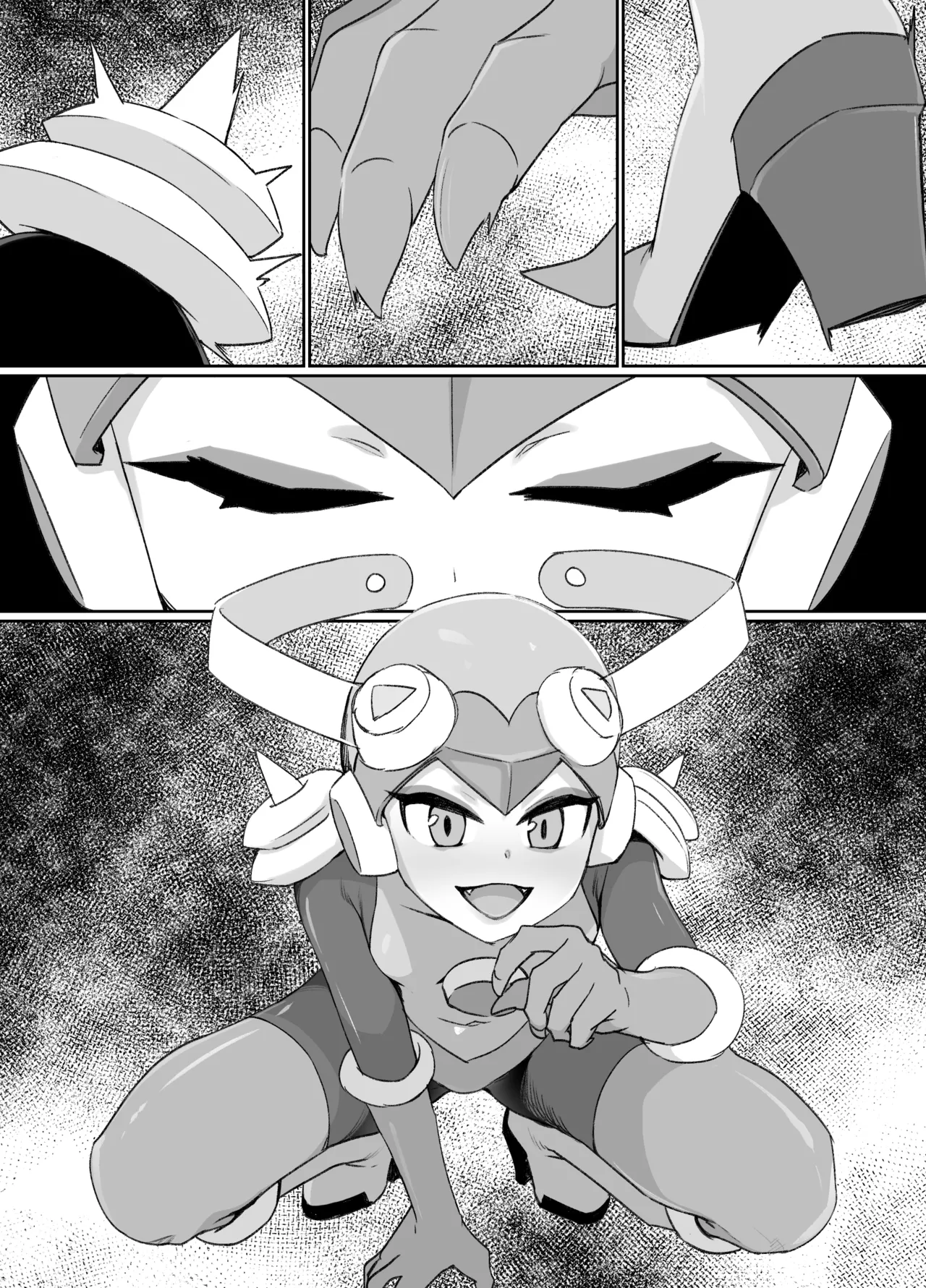 ロックマンエグゼ 悪堕ちロール 洗脳過程シーン page 6 full