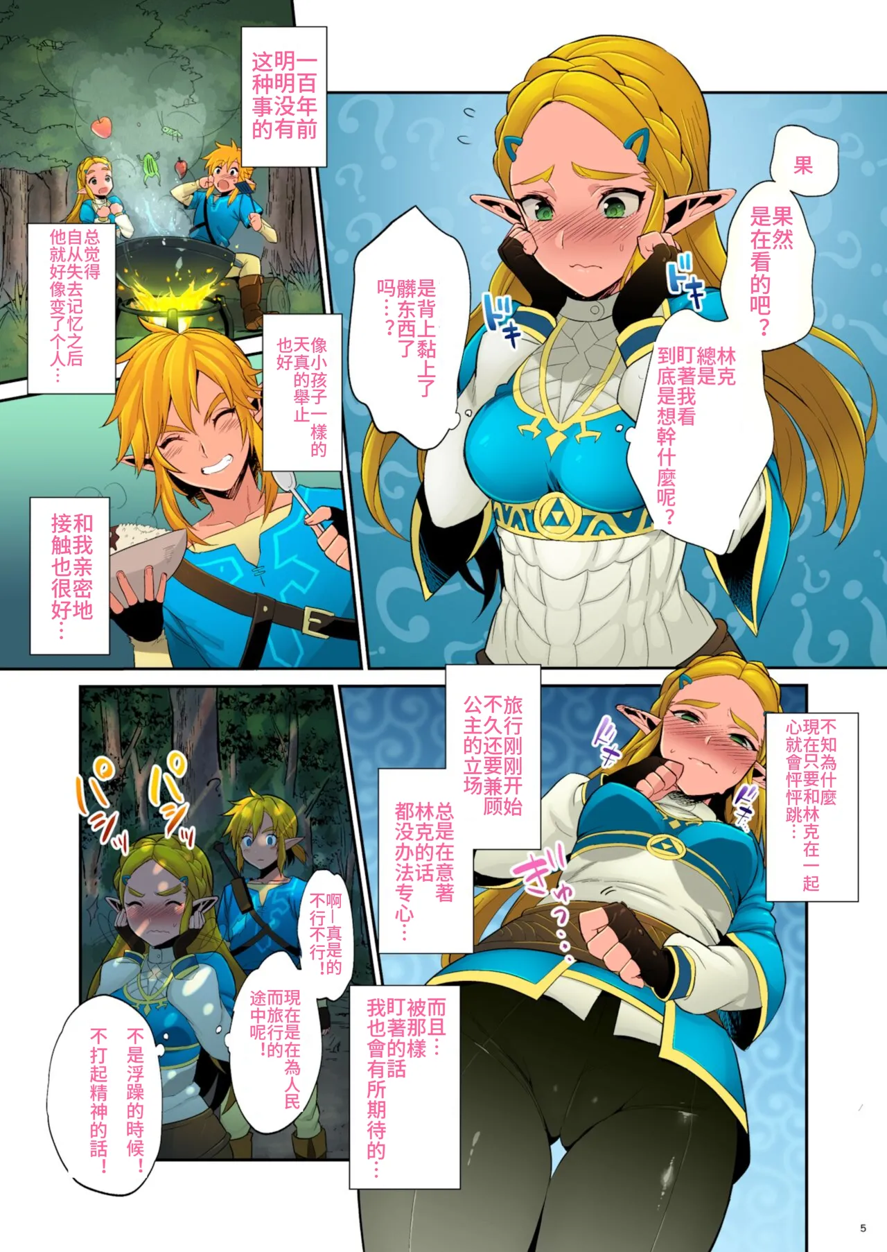 Hyrule Hanei no Tame no Katsudou! page 4 full