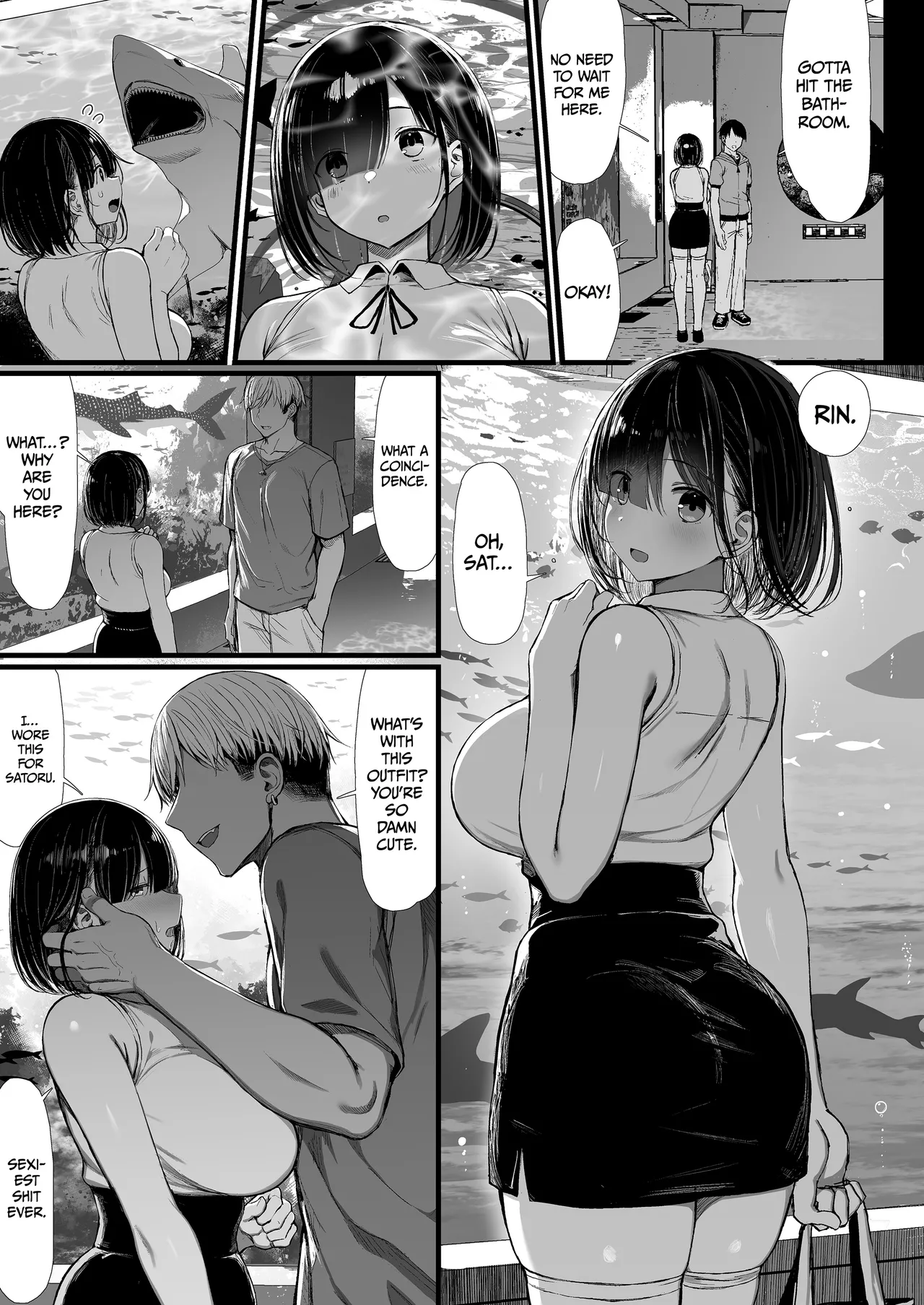 Seiso Kanojo, Ochiru. II page 6 full