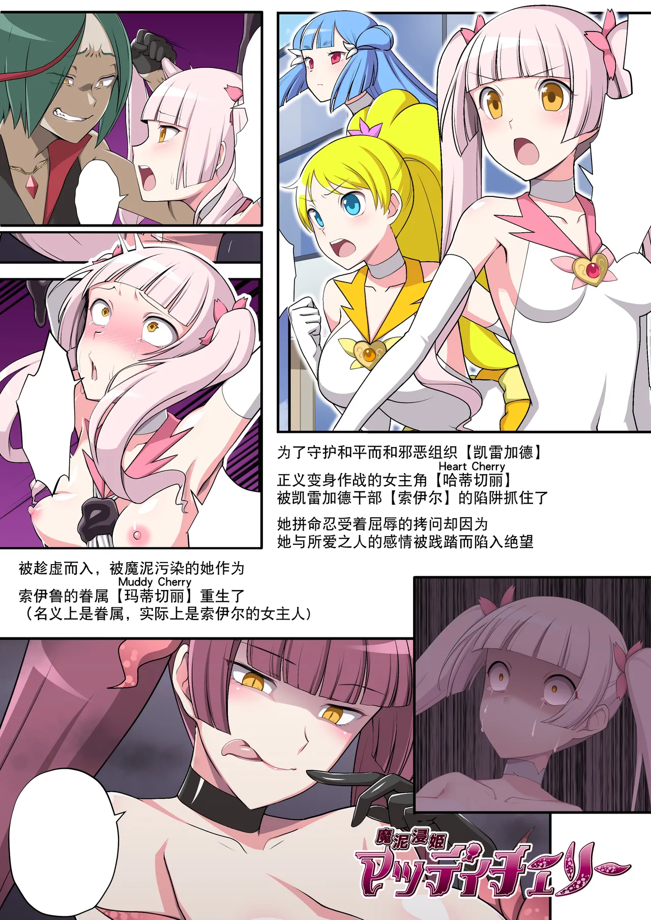 魔泥浸姫玛蒂切利外传 作为认真冷静的魔法少女的我成为侍奉主人的肉棒大人的母狗的故事 page 2 full