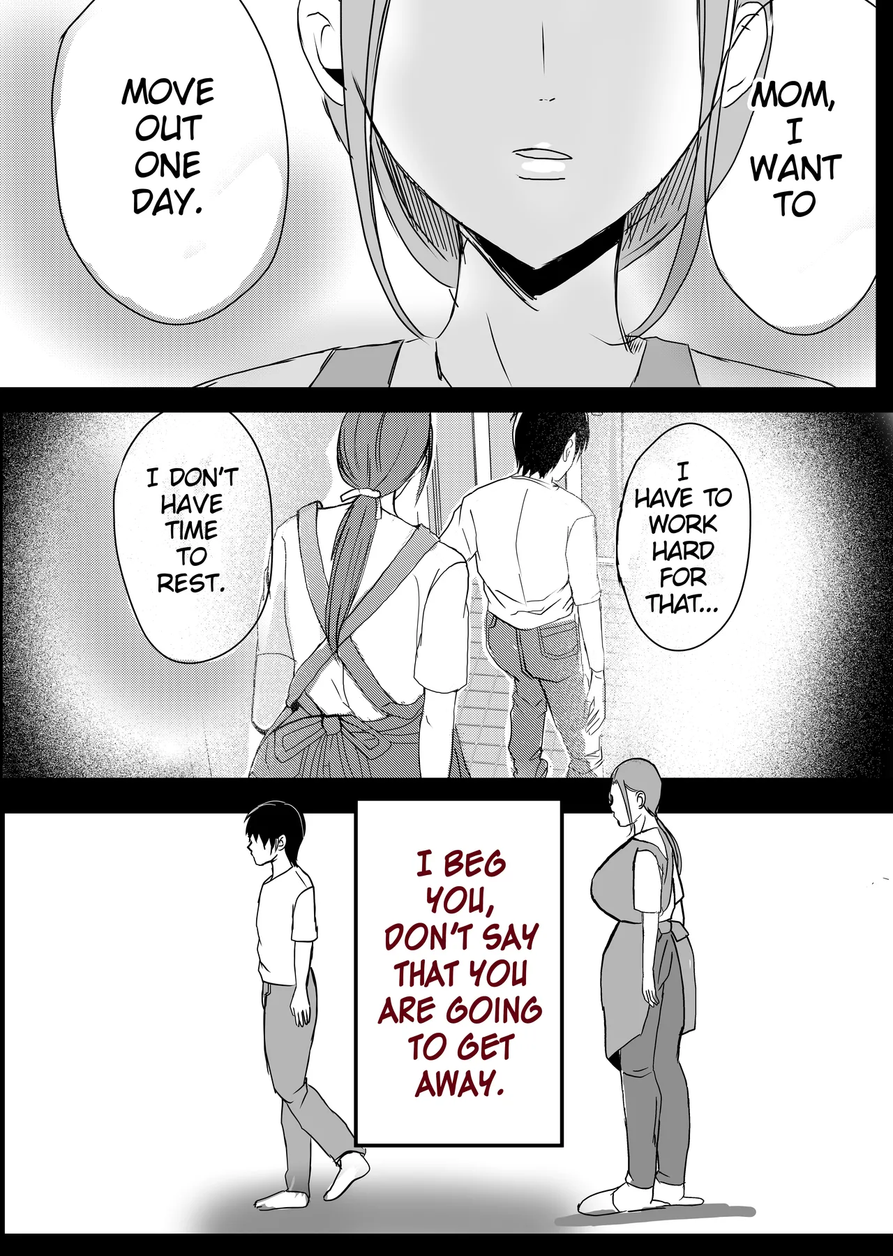 Bonyuu Kaa-san no Naka ni Modoritai 2 Chuuhen | I Want to go Back to my Lactating Mom's Womb 2 - When I Got Jealous And Raped My Mom With My Big Cock, She Spoiled Me And Let Me Have Creampieing Sex With Her page 4 full