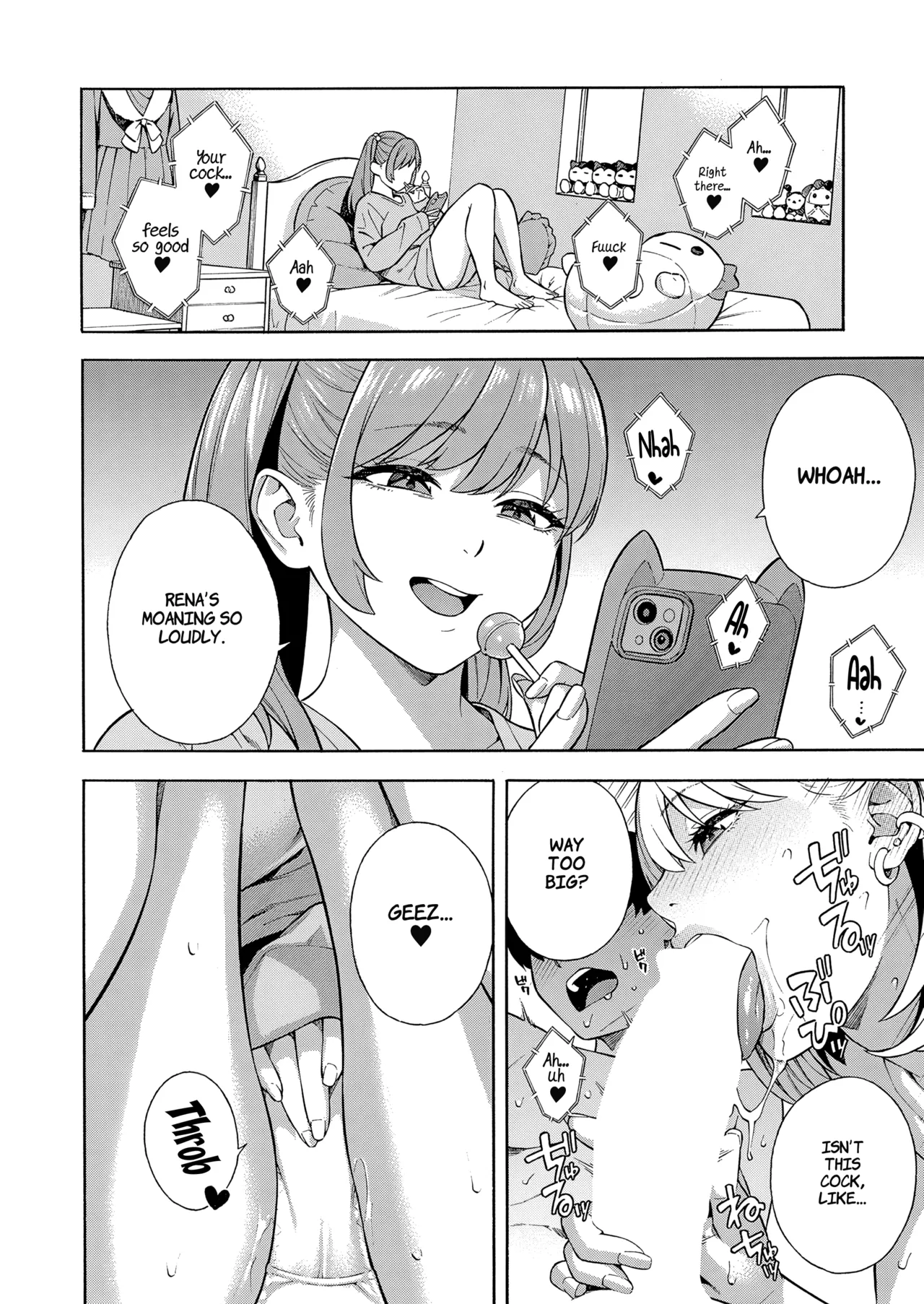 Making a Harem of the Three Bitchy Gal Sisters - Episode 2 page 2 full