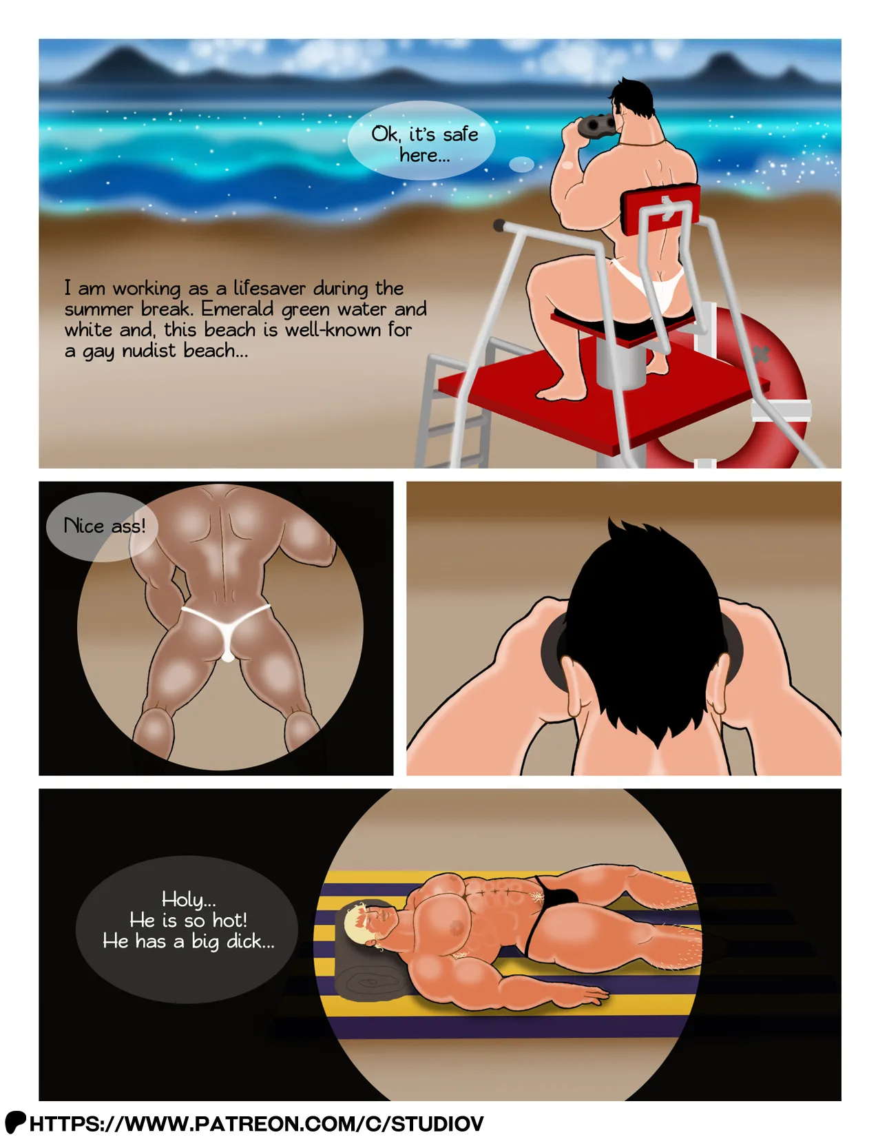 Carlos on the beach EP1 page 3 full