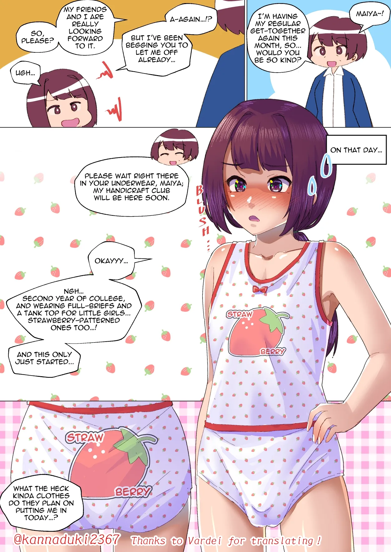Handicraft Club's Pervert Crossdress-up Doll page 1 full