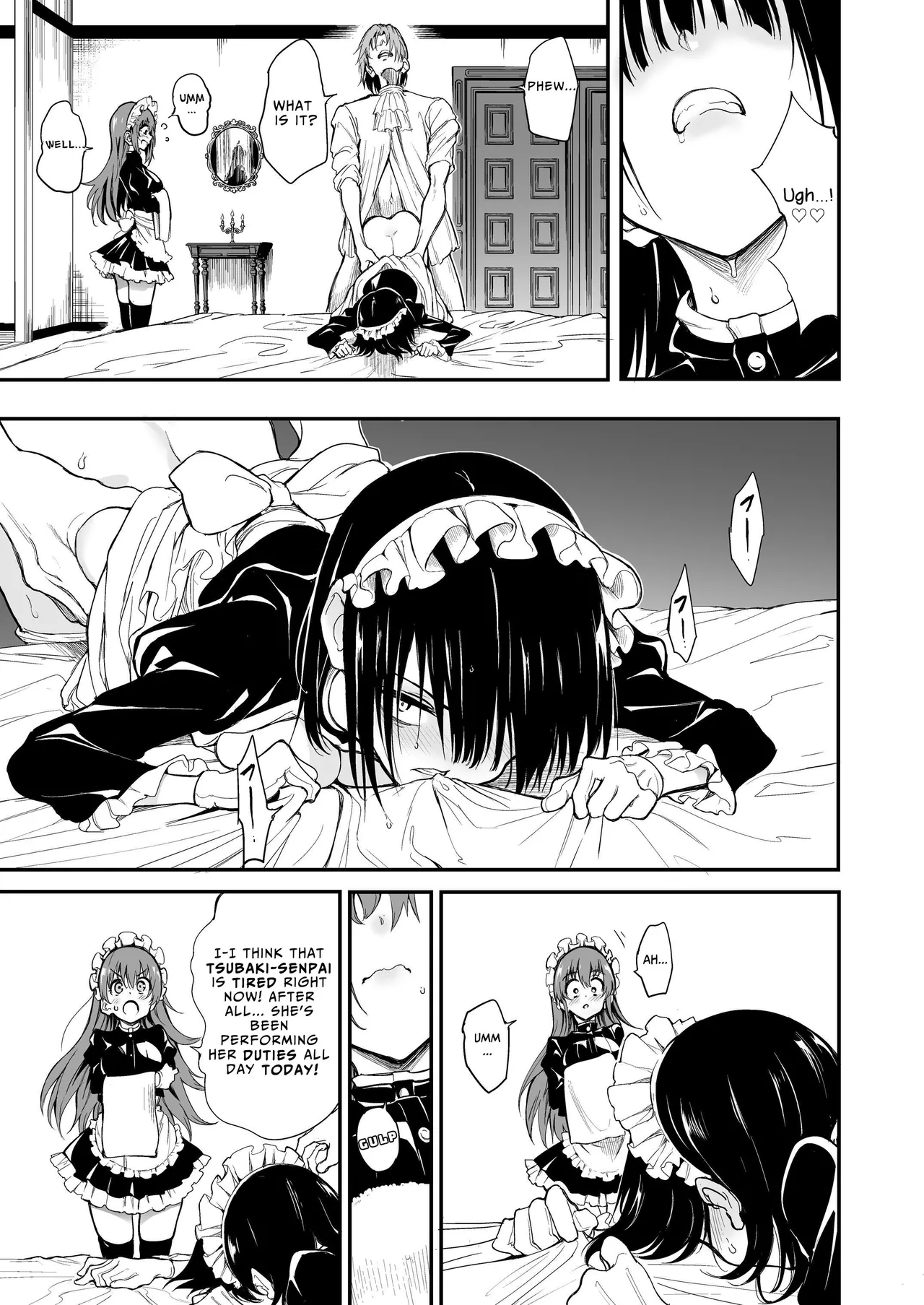Maid Kyouiku. 7 -Botsuraku Kizoku Rurikawa Tsubaki- | Maid Education 7 -Fallen Aristocrat Rurikawa Tsubaki- page 5 full