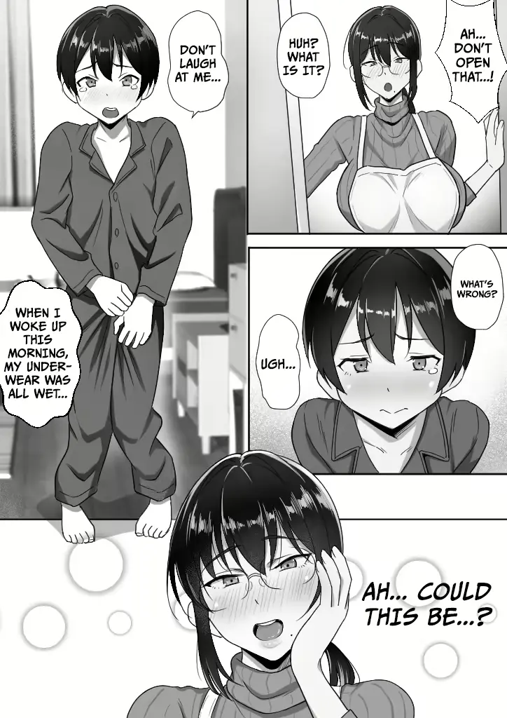 Binbou Gurashi na Boshi Katei no Oyako Koubi wa Kimochi Ii. | Mother & Son Bonding in a Poor Single-Parent Household Feels Good page 4 full