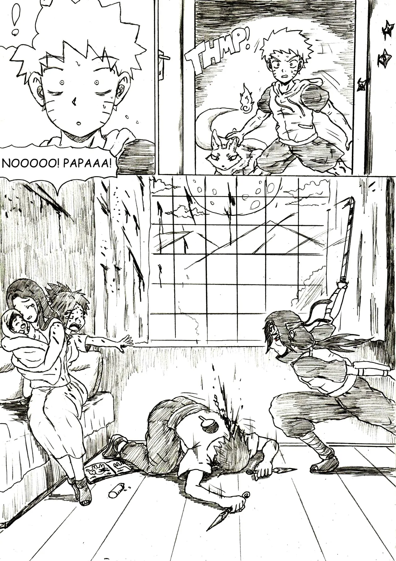 Naruto:Rogue - Chapter 5 - the Uchiha Clan massacre page 6 full