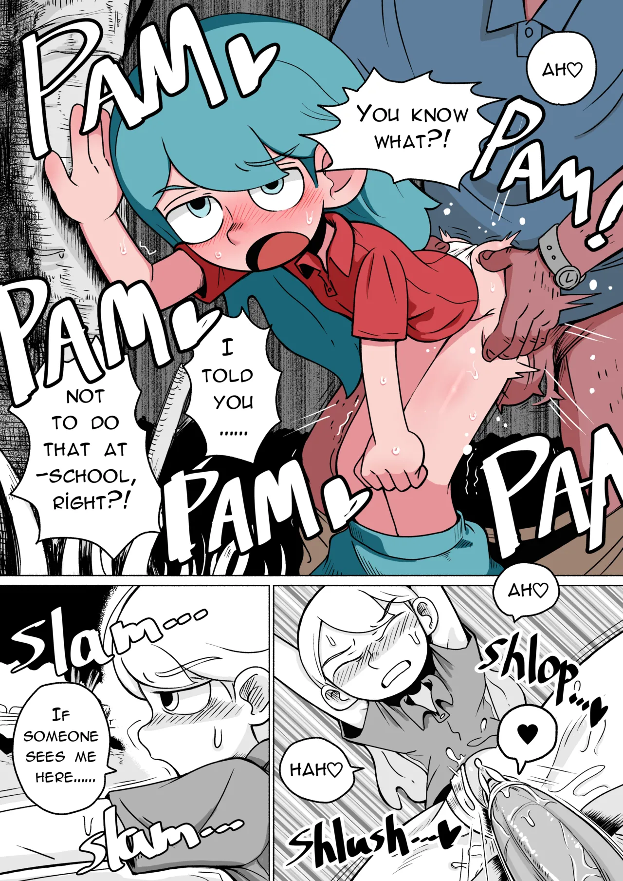 Hilda after tennis play page 2 full