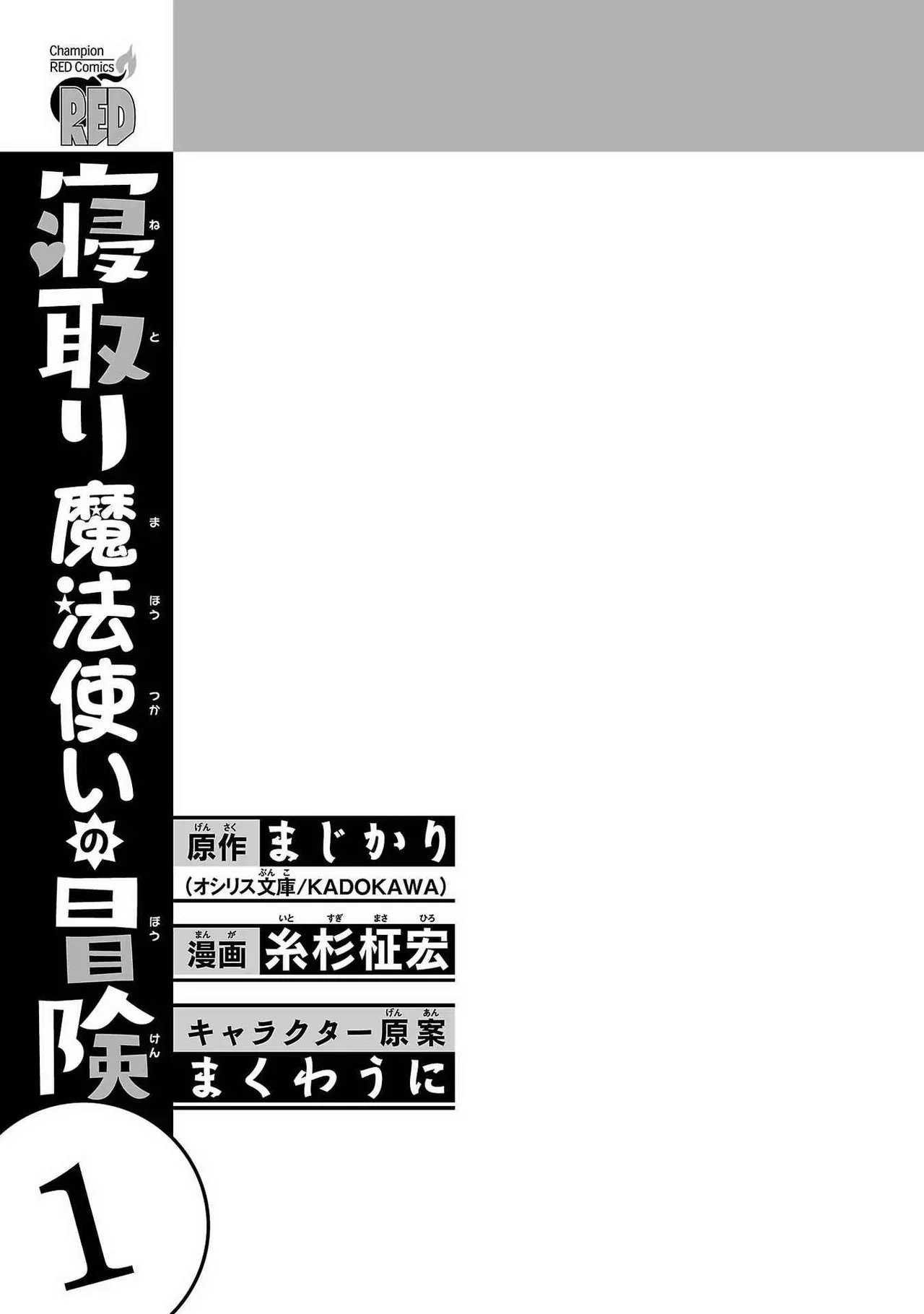 Netori Mahoutsukai no Bouken Volume 1 page 3 full