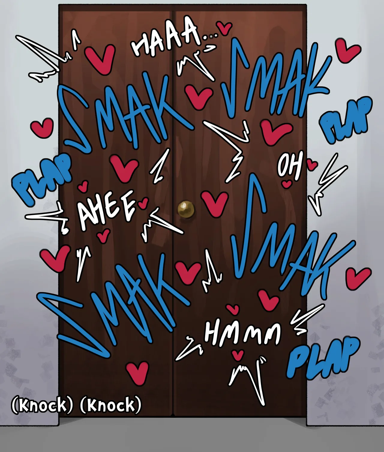 Morgan Is Busy! page 1 full