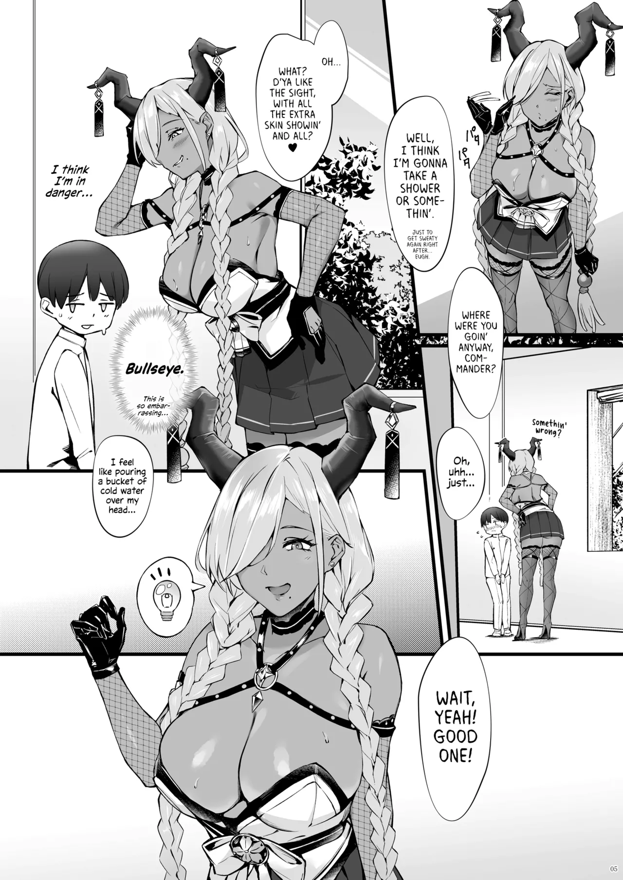 Owari to Shota Shikikan no Majiyaba na Love Power | Owari and Commander's Super High Sex Drive page 6 full
