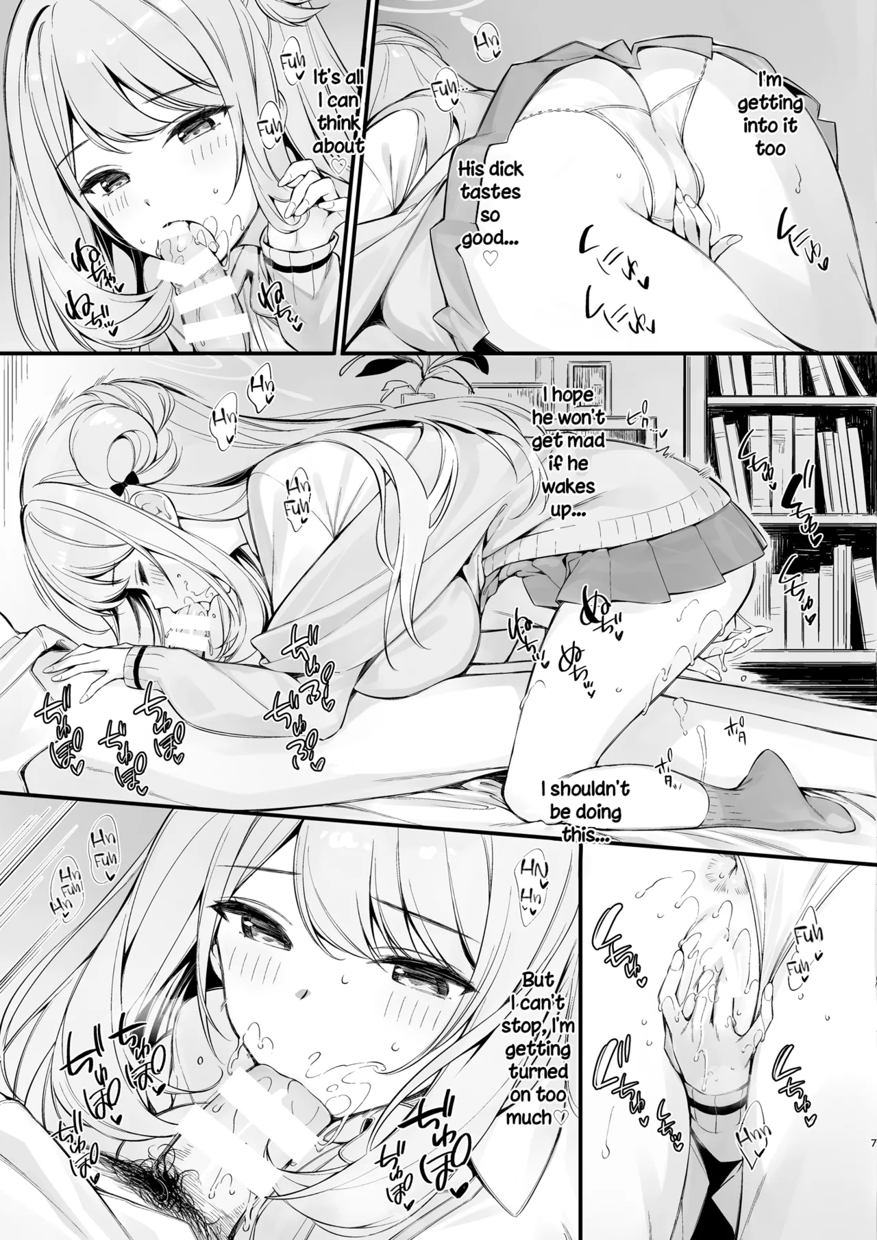 Sensei, Nechattan desu ka? Osocchattemo Ii desu ka? | Sensei, are you sleeping? May I assault you? page 6 full