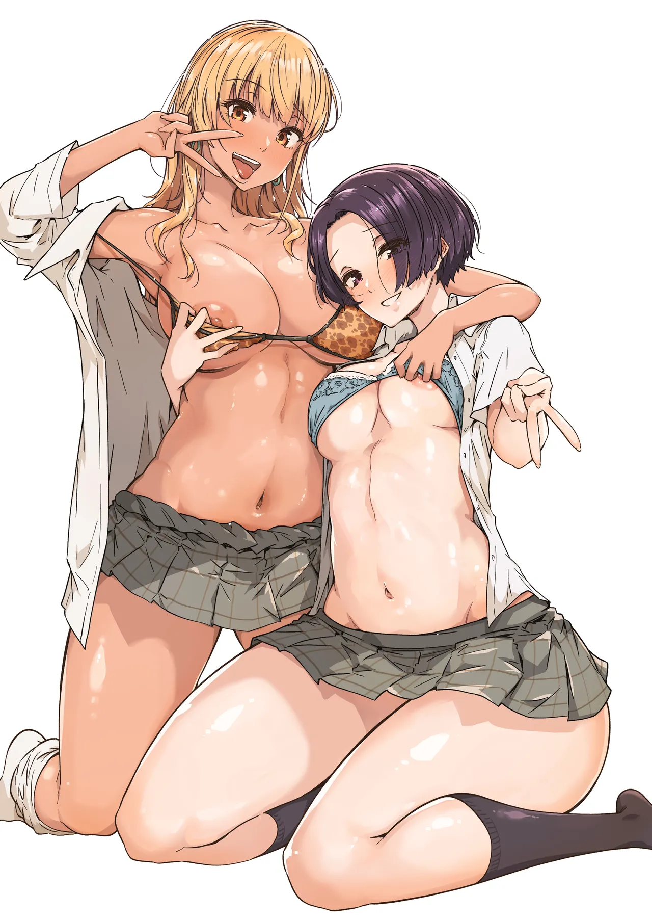 幼馴染の双子ギャルに乳首を開発された俺 page 2 full