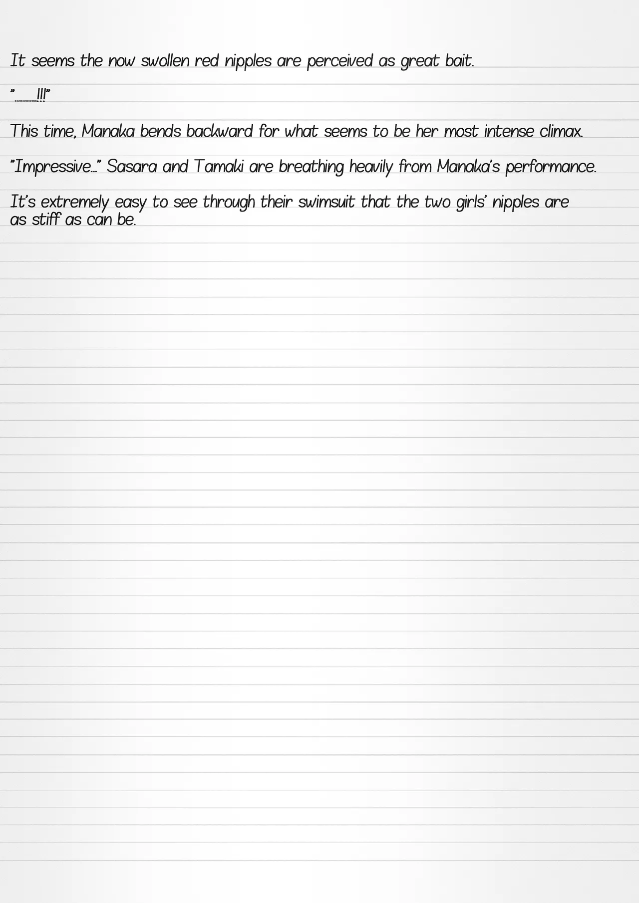 Misuke's Short Stories 24 - Sex with Sea Creatures 2 page 7 full