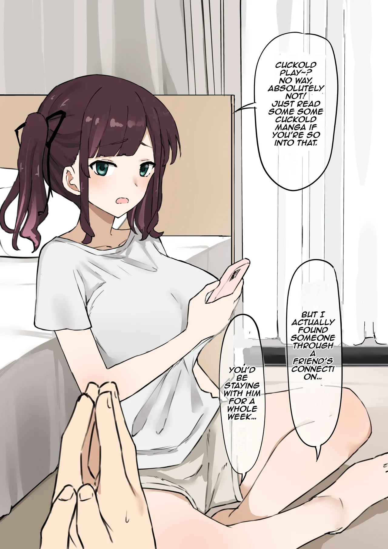 One Week of Letting My Girlfriend Be Taken | Kanojo Netorase Isshuukan page 2 full