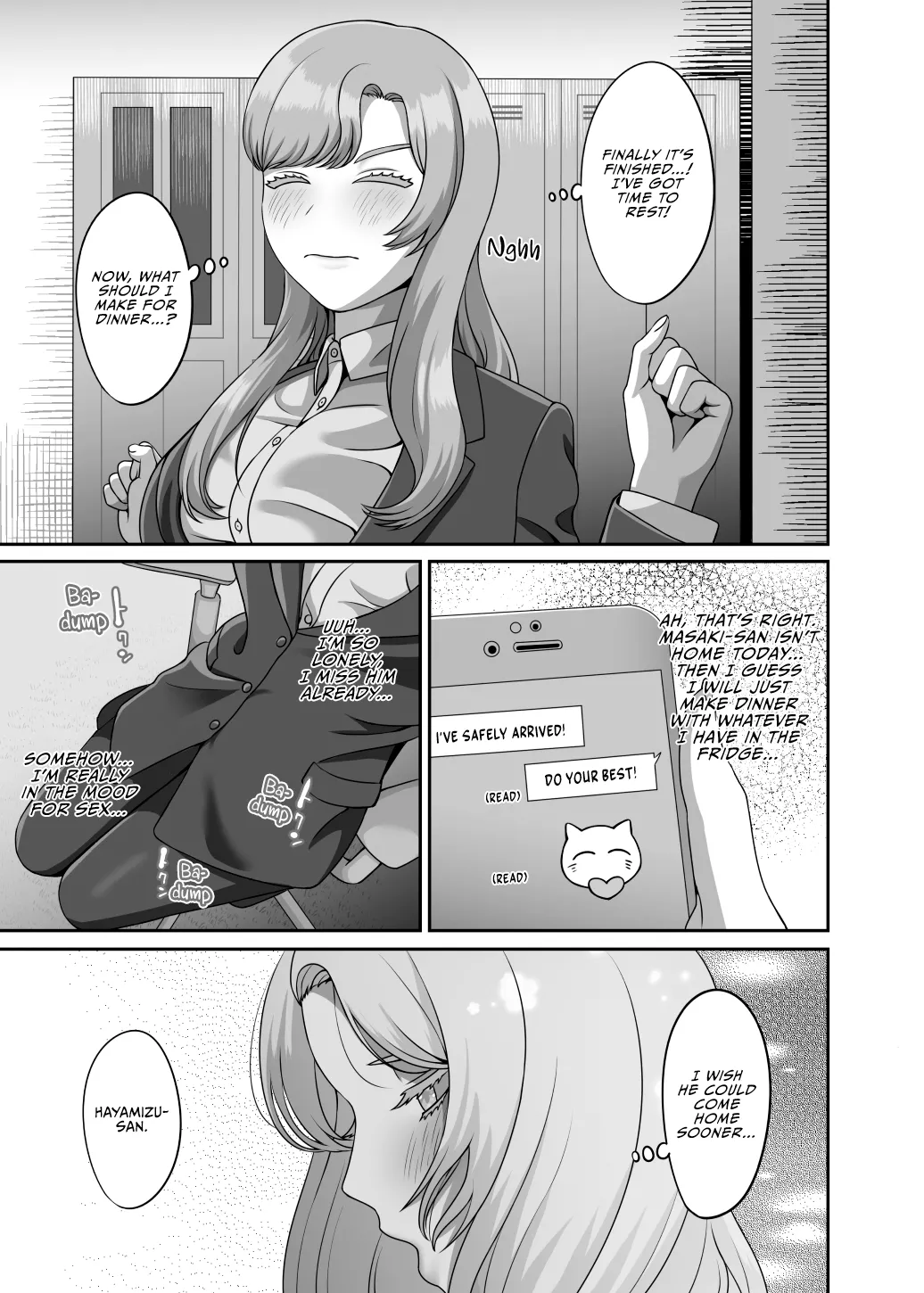 Otto no Tame no Ranshi o Tanin no Seishi ni Ubawaremashita page 4 full