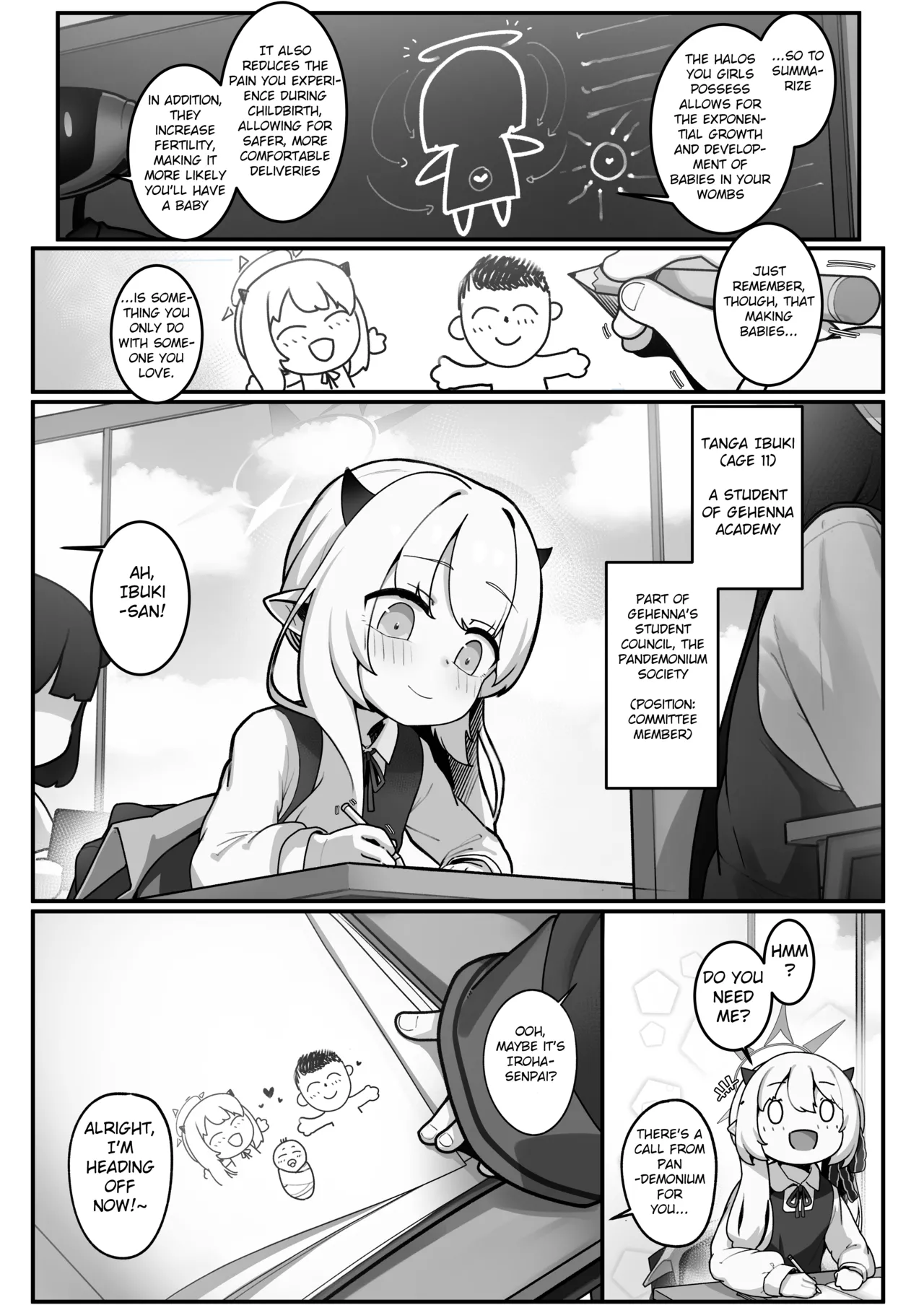 A Book About How to Make Babies With The True Leader of the Pandemonium Society/Banmaden no Jikken-sha to Kozukuri Jisshuu Shichau Hon page 4 full