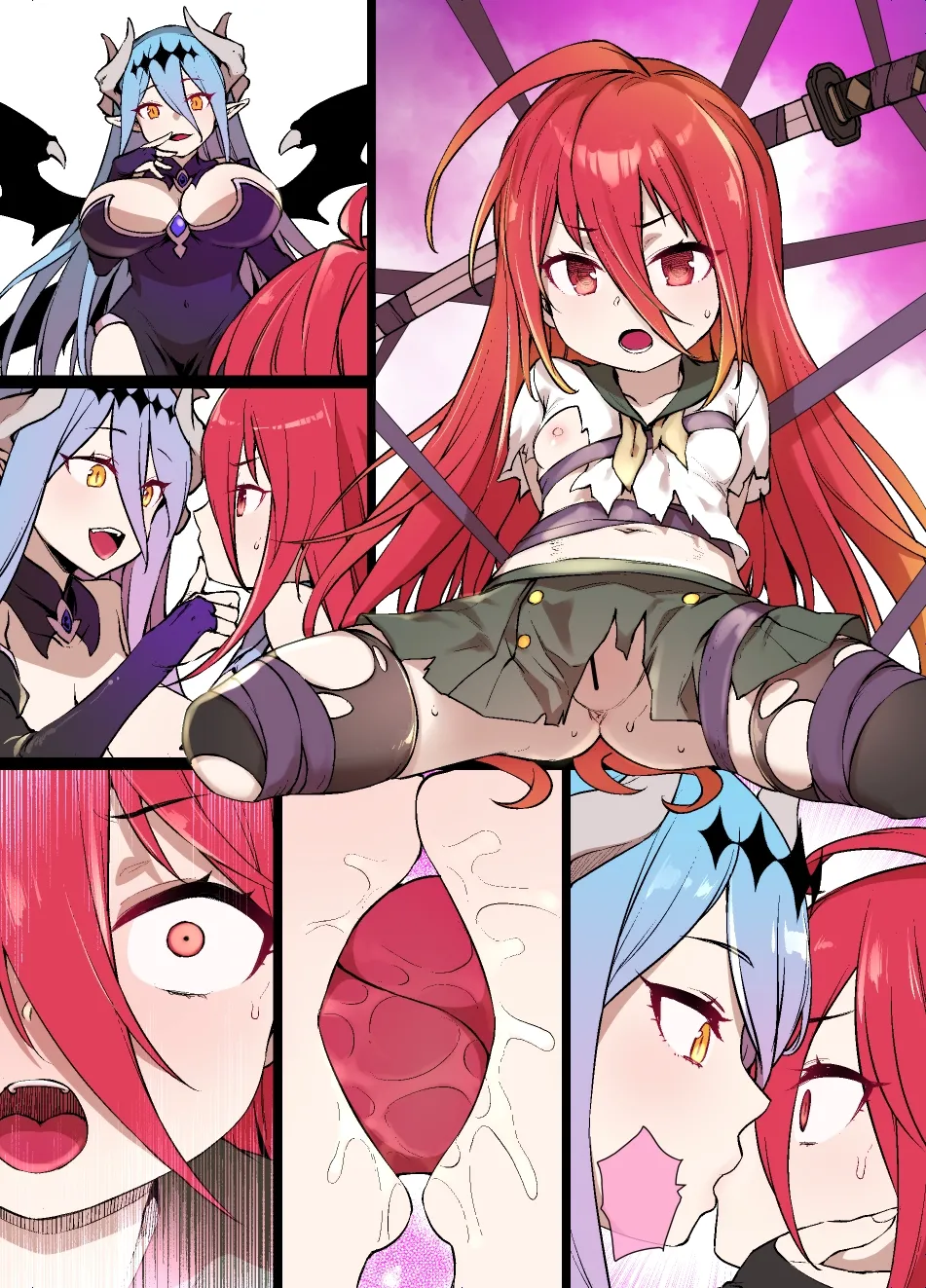 灼眼のシャナMC シャナ淫魔化漫画 page 4 full