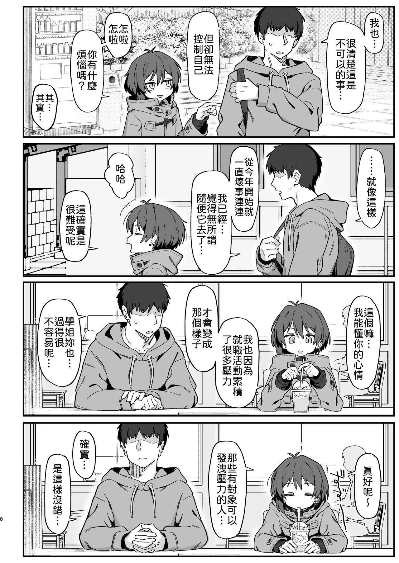 Onozuka-senpai wa Warui Hito | 小野塚前辈是个小坏蛋 page 8 full