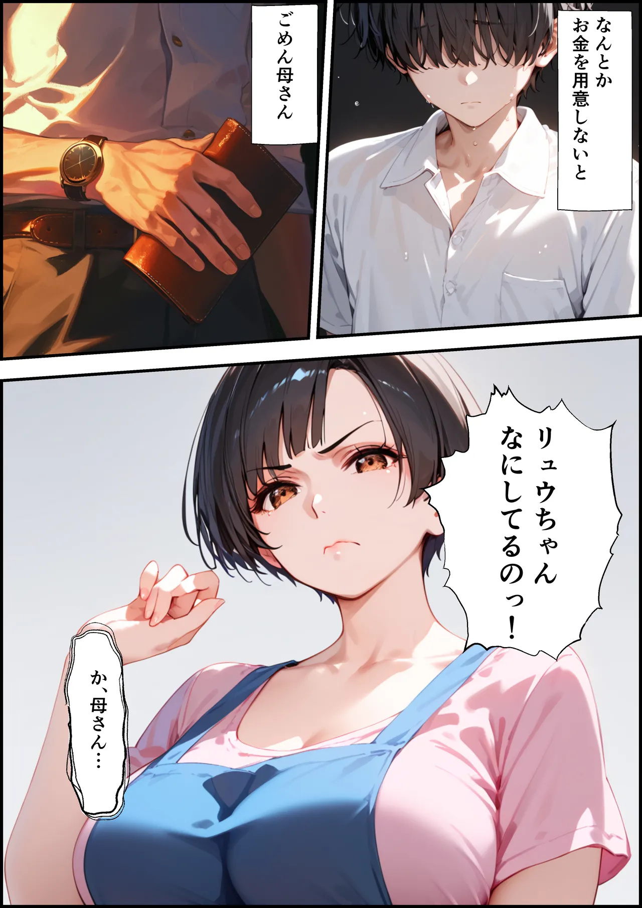 女手ひとつでボクを育ててくれた自慢の母がボクを守るためにいじめっ子の女になる話 page 2 full