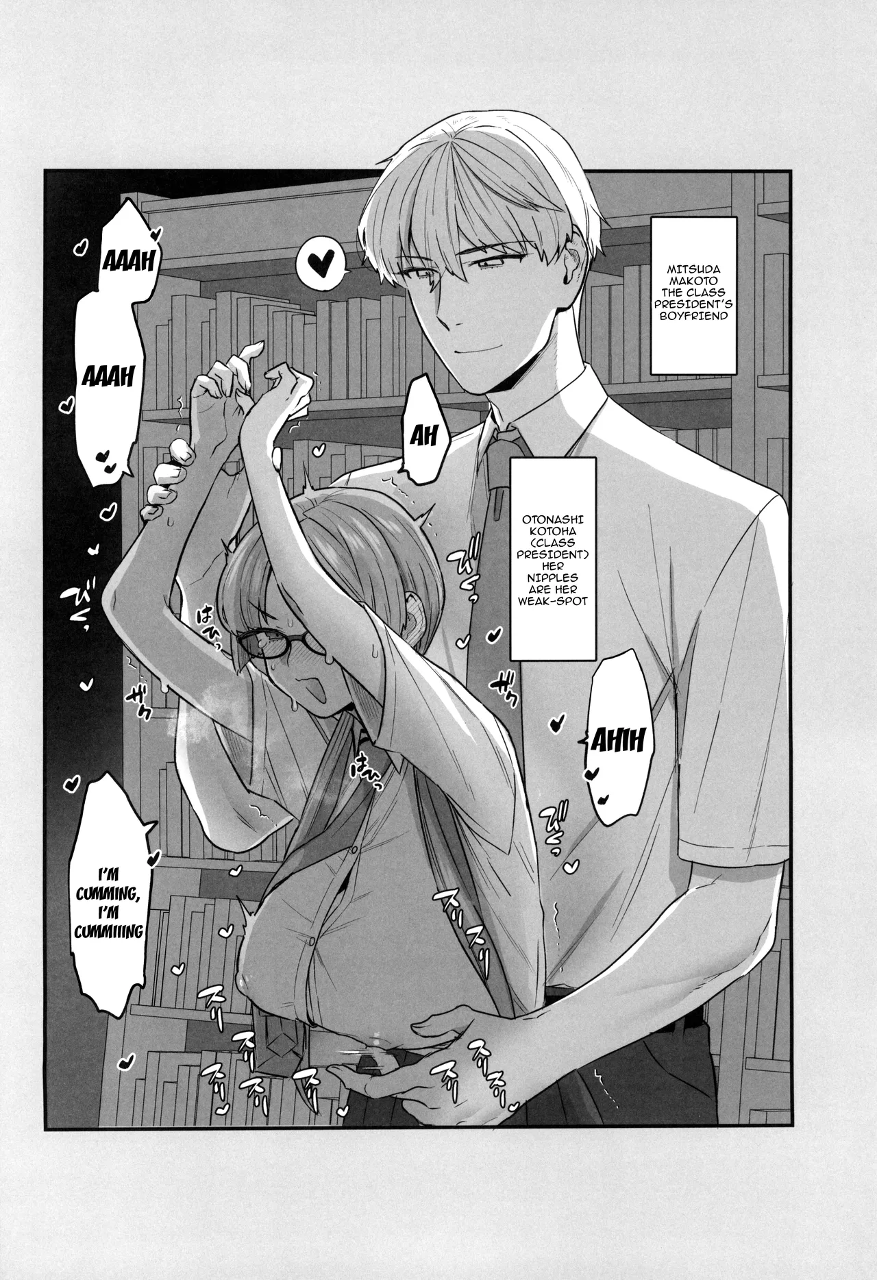 Iinchou to Mitsuda-kun no Houkago - Otonashi Kotoha and Mitsuda Makoto / The Prez And Mitsuda-kun After Class - Otonashi Kotoha and Mitsuda Makoto page 4 full