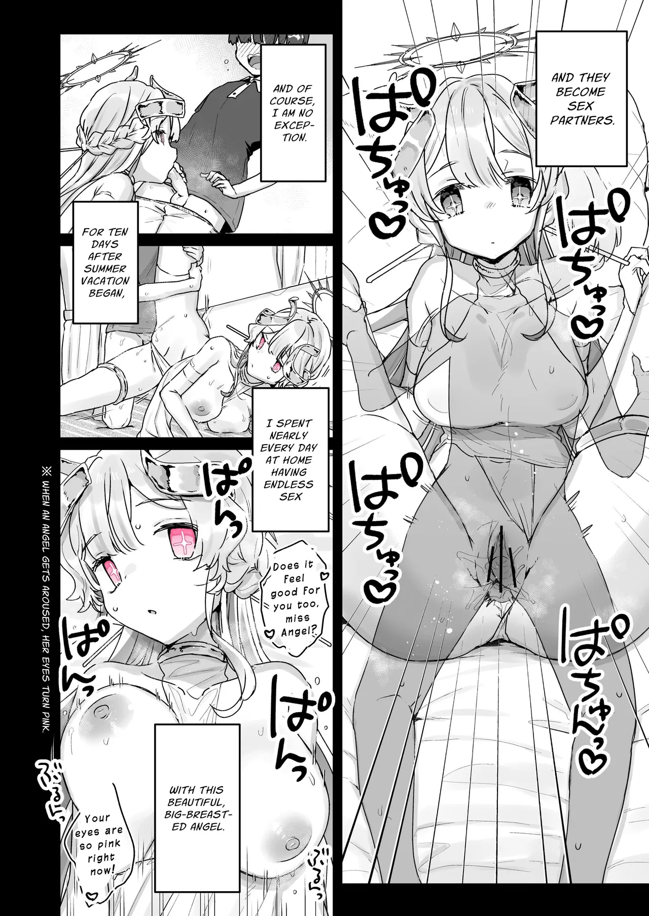 Zoku Onaho Ochishita Kikai Tenshi-sama to Boku no Natsuyasumi | My Summer Vacation with a Fallen Faphole Mech Angel 2 page 3 full