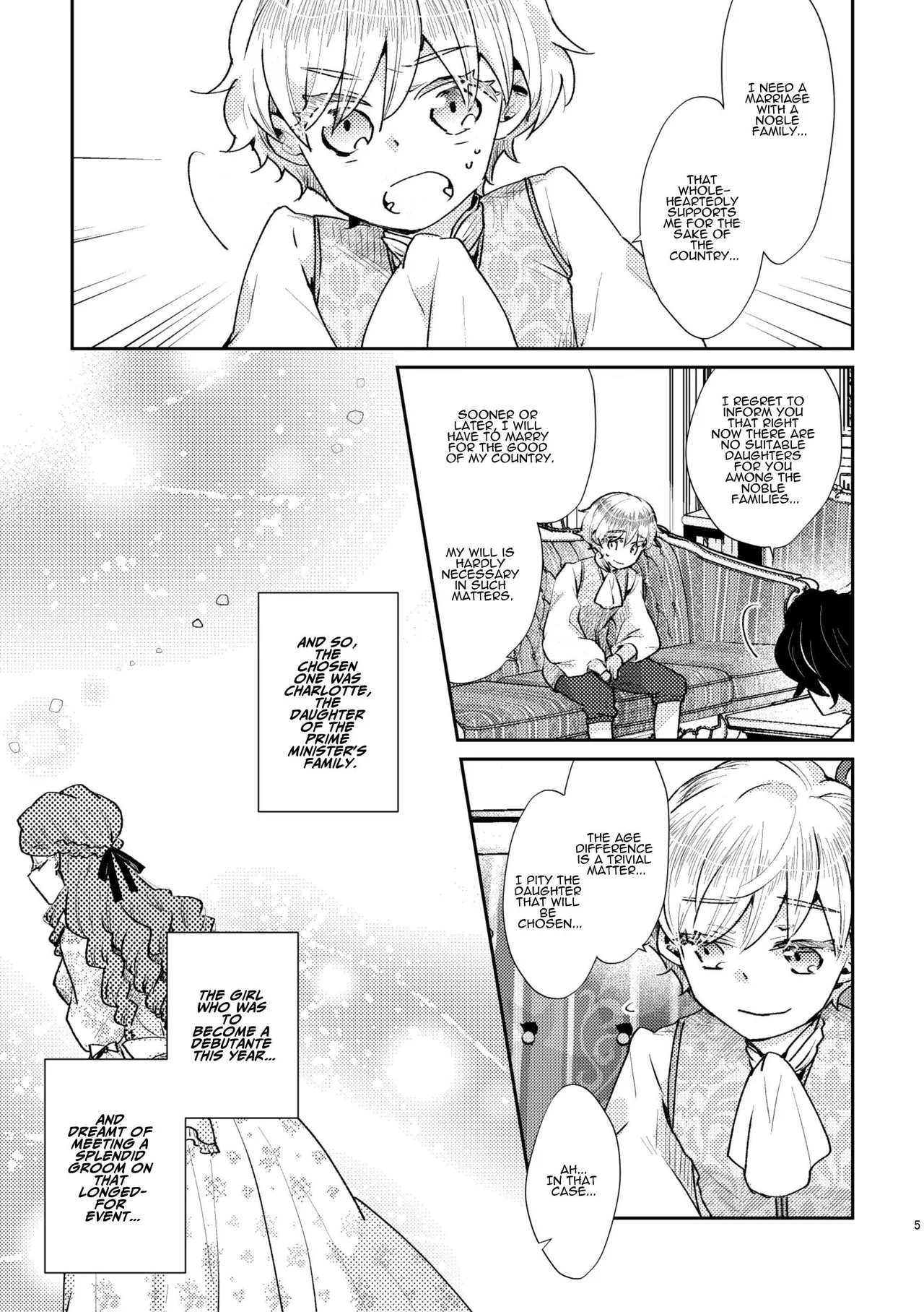 Shounen Ou to Toshiue Ouhi past days page 6 full