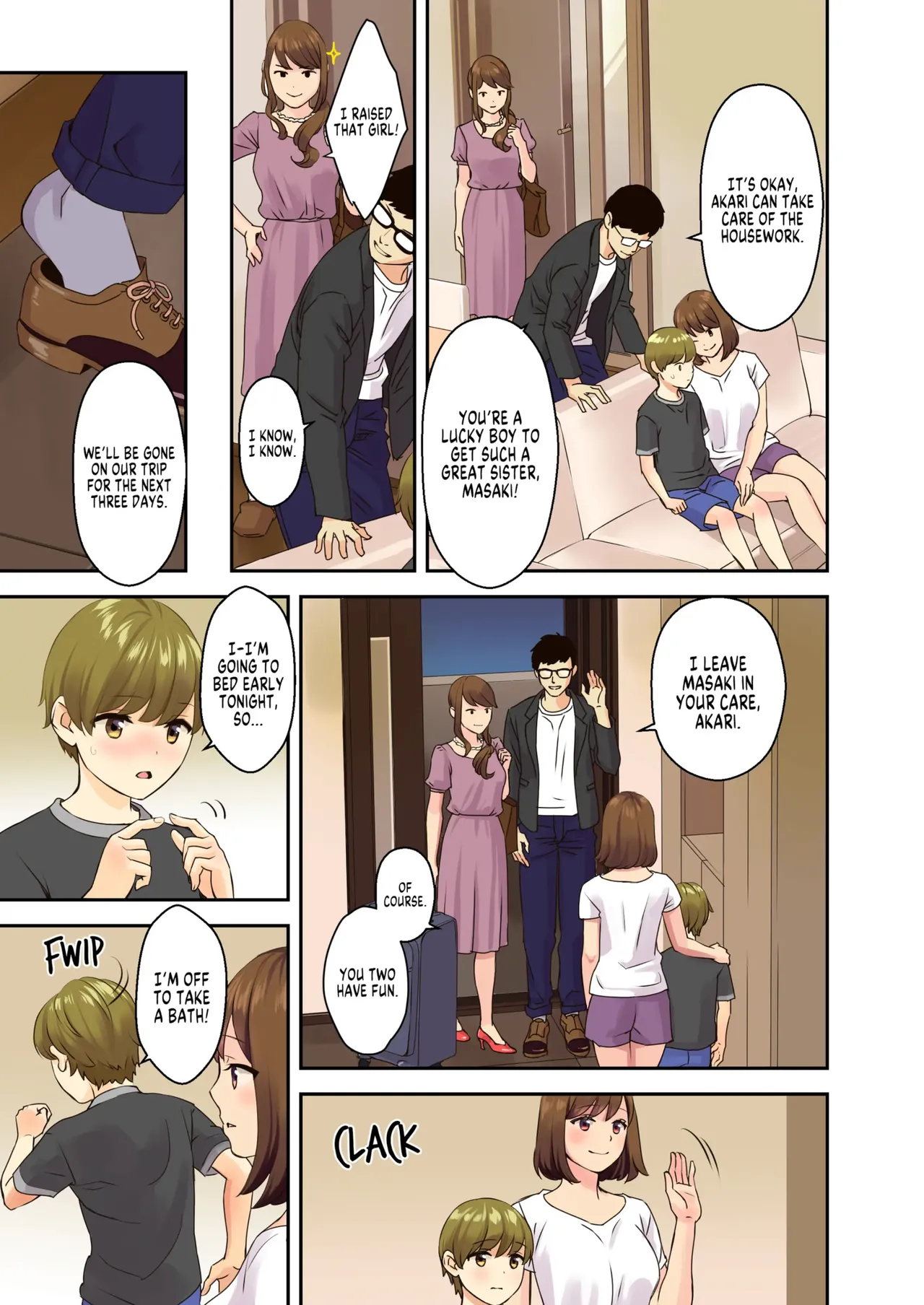 When Dad and Mom Aren't Home | Papa to Mama ga Inai Aida ni... page 3 full