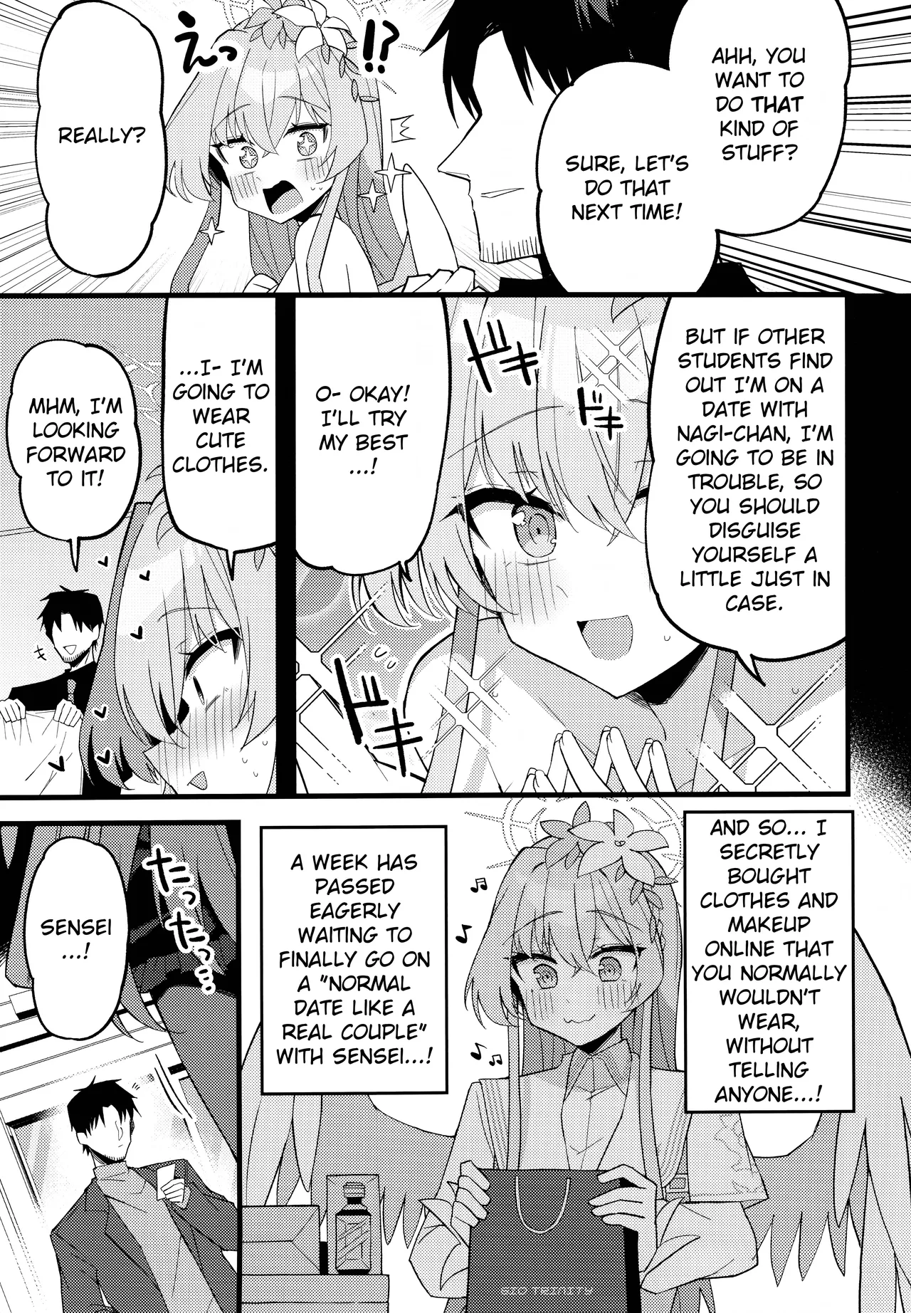 Konna Oshinobi Date… Kiitemasen! | This is not the secret date... that I was talking about! page 6 full