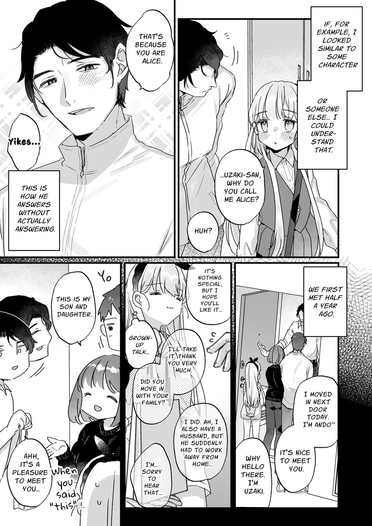 Sonna Ai nara Iranai ~Arisu nanka Janai noni Tonari no Onii-san ga Arisu tte Yondekite nanka Kowai~ | I Don't Need That Kind Of Love ~The creep next door calls me Alice and it scares me~ page 4 full
