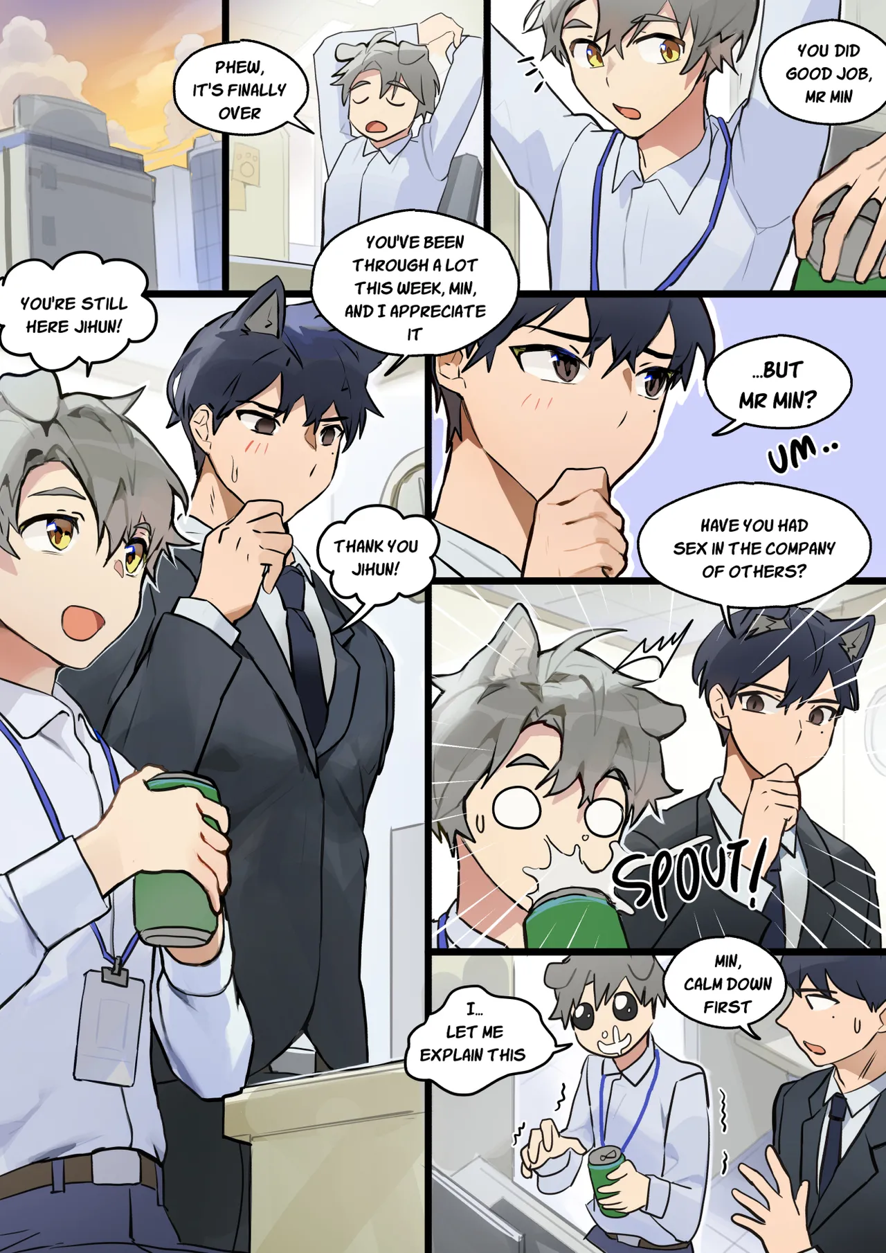 Artist: TAKK -  Min's Secret In-House Romance page 2 full