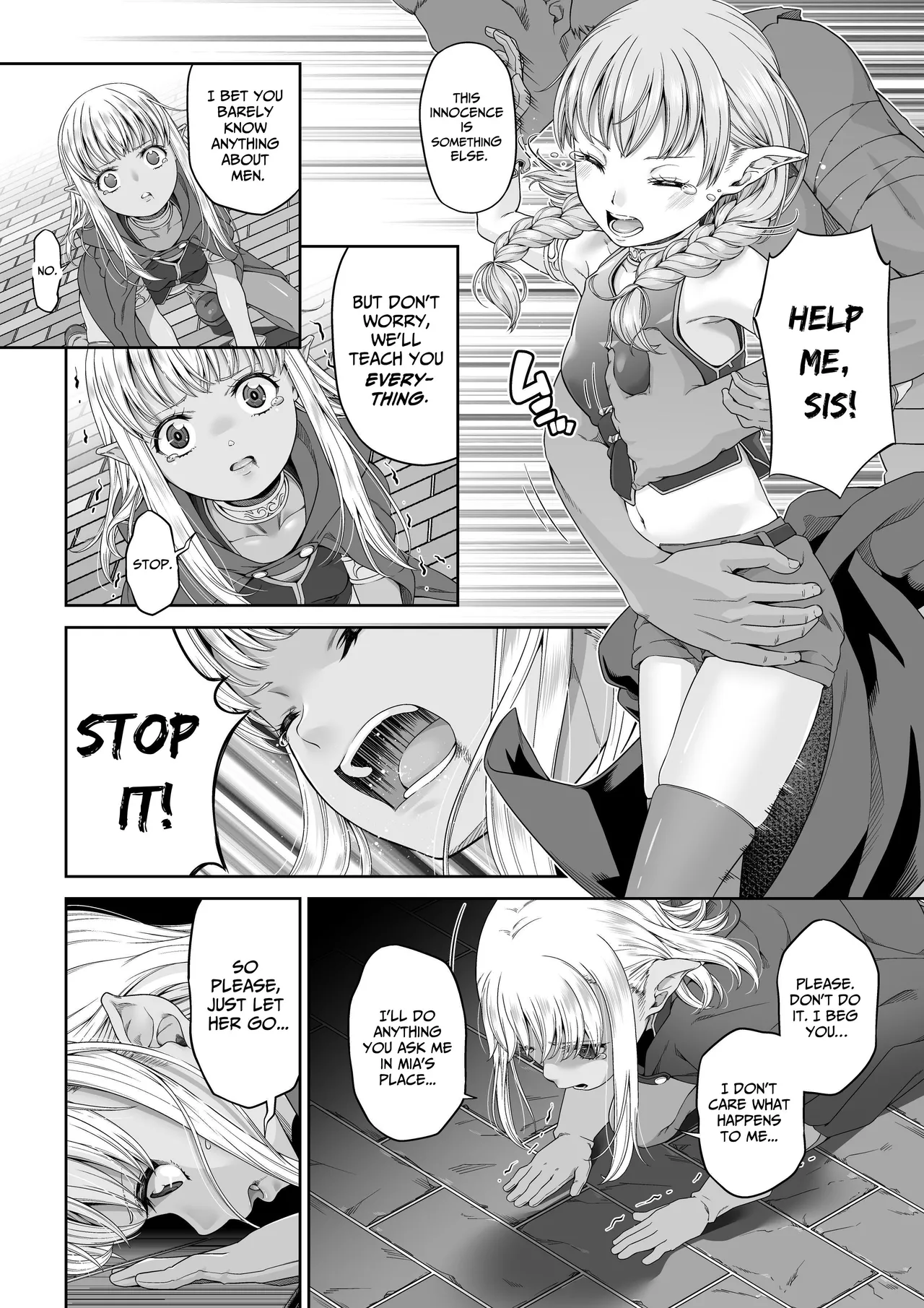 Kakedashi Boukensha no Matsuro 4  Boukensha ni Akogareta Elf Shimai 1 page 5 full