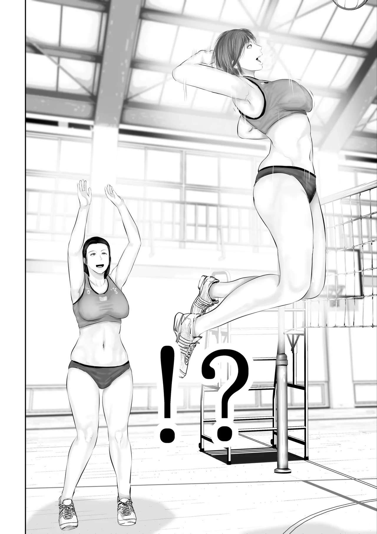 某校空手部と、あるママさんビーチバレーチームの合同合宿記 page 5 full