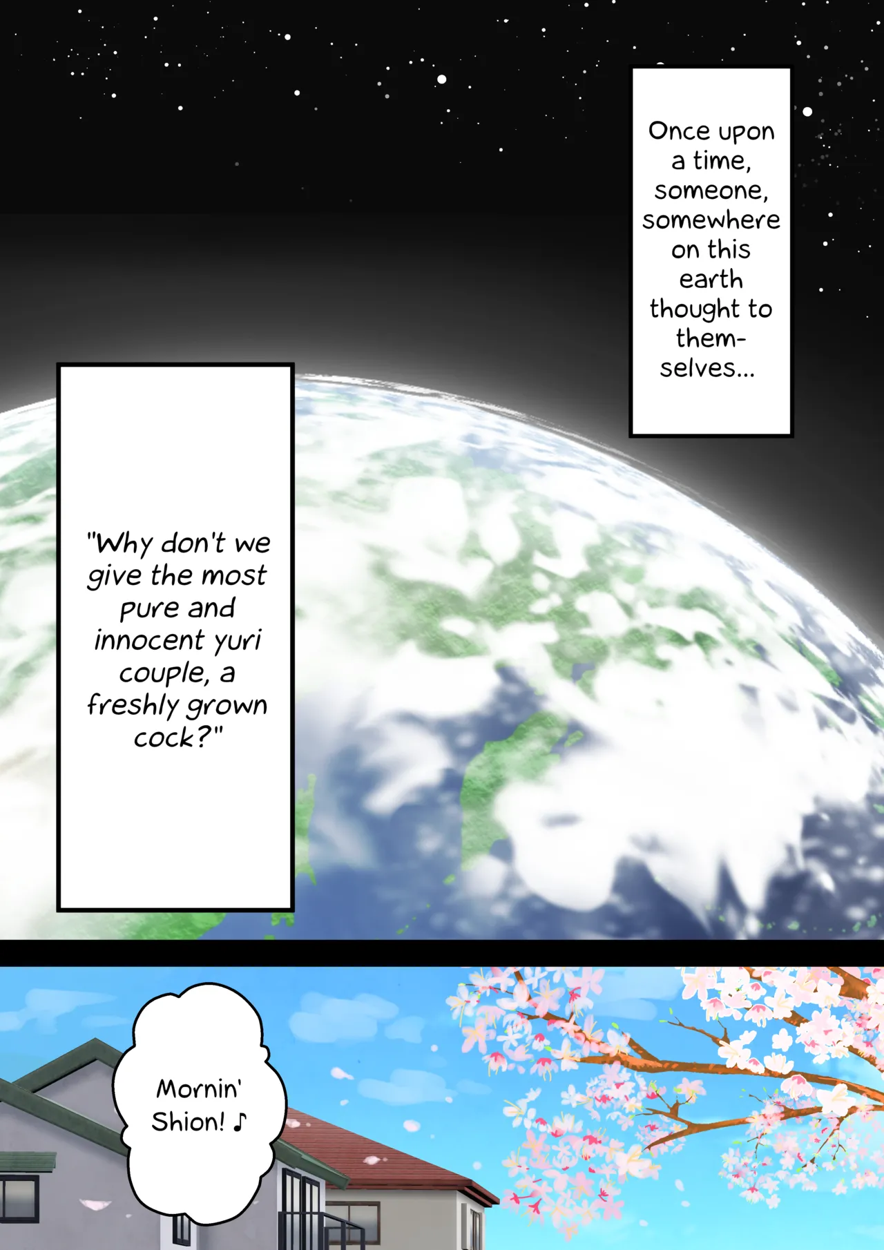 A Story About The Most Pure And Innocent Lesbian Schoolgirl Couple Growing A Dick page 3 full