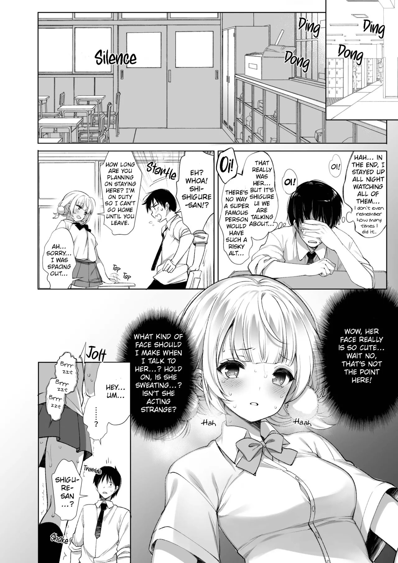 Idol Haishinsha Shigure Ui Naisho no Douga Haishin 2 page 9 full