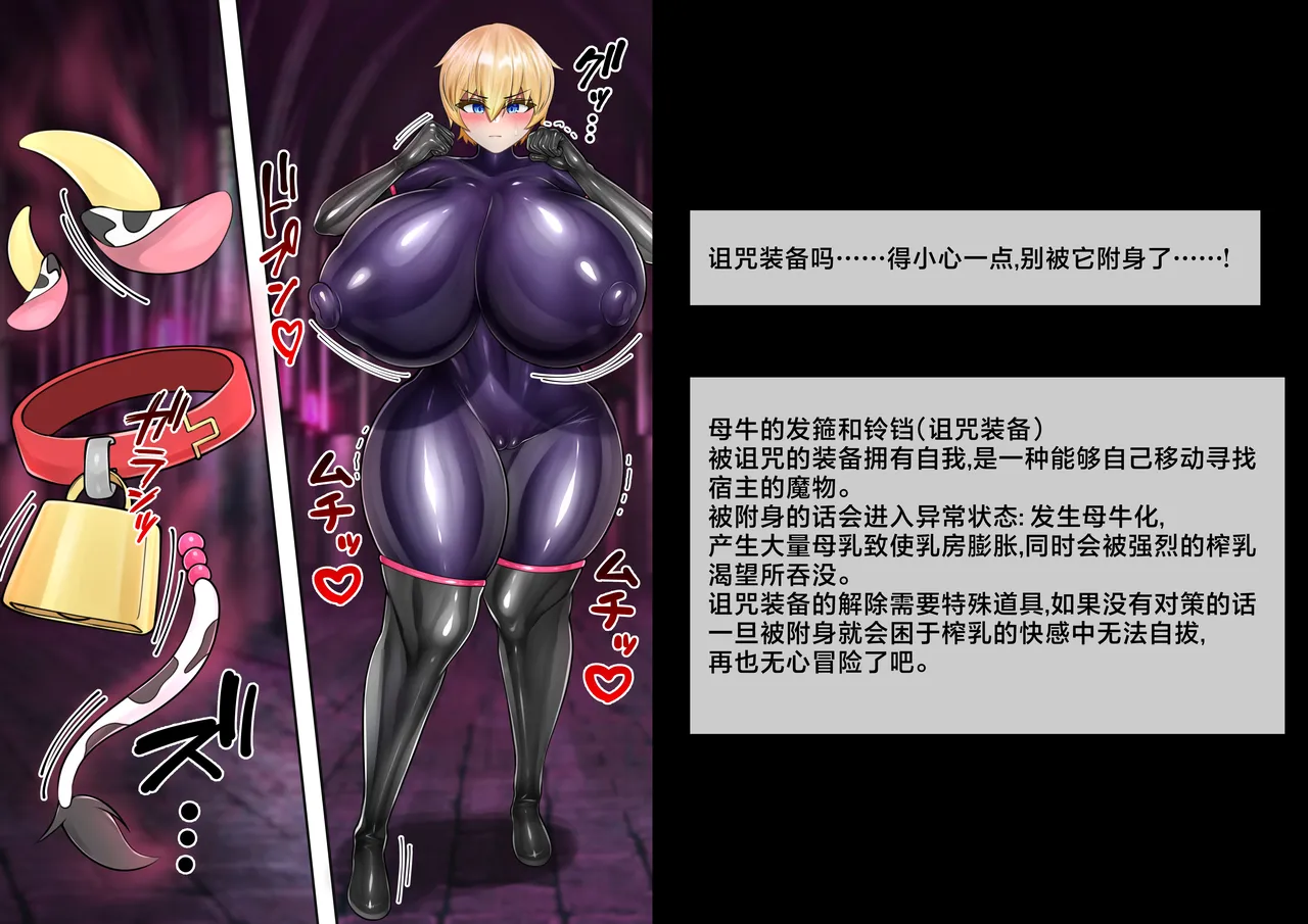 The one wearing a TS rubber suit| 穿着乳胶服TS的冒险者 page 8 full