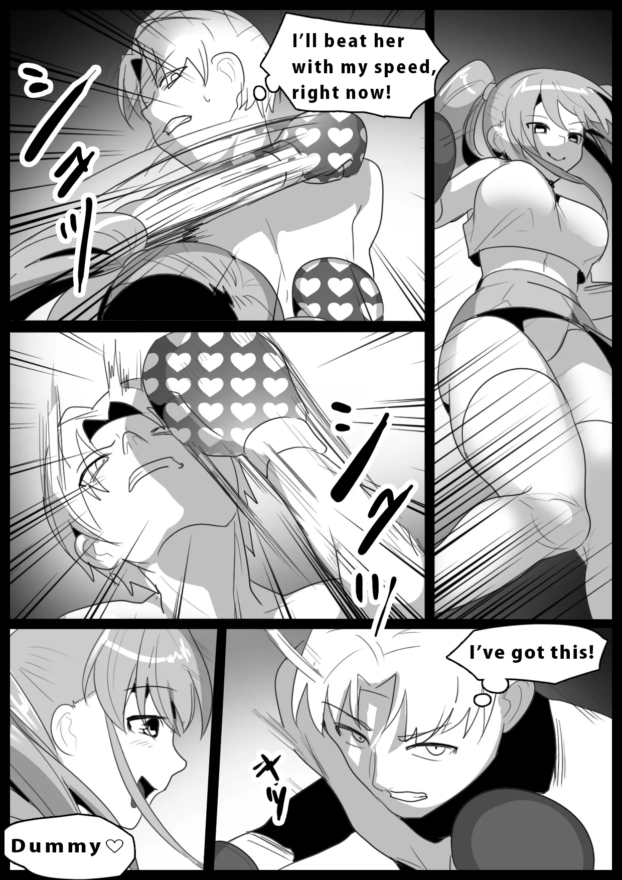 Girls Beat! vs Moe page 5 full