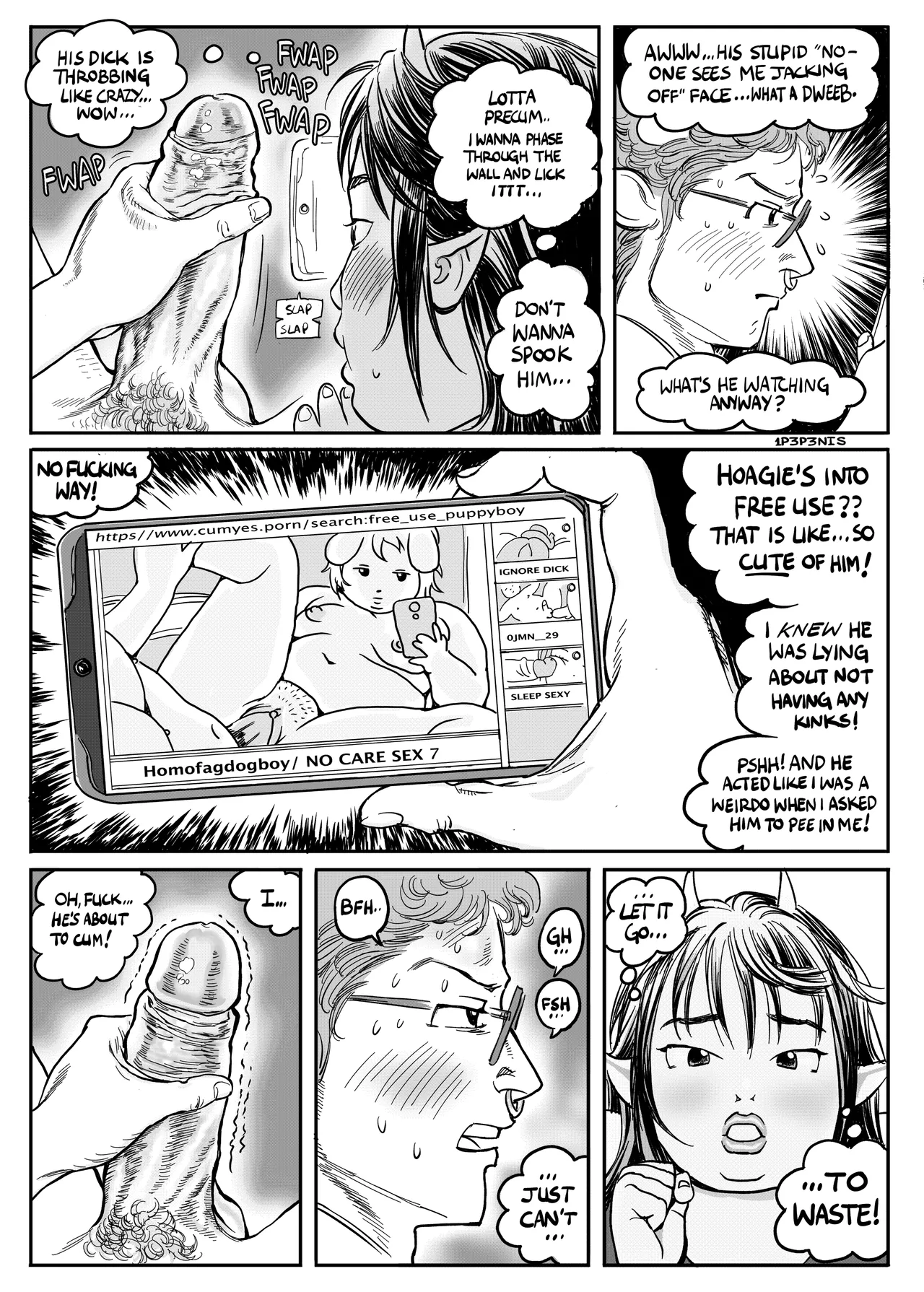 Angel and Hoagie in: FUCK ME, I DON'T CARE! page 4 full