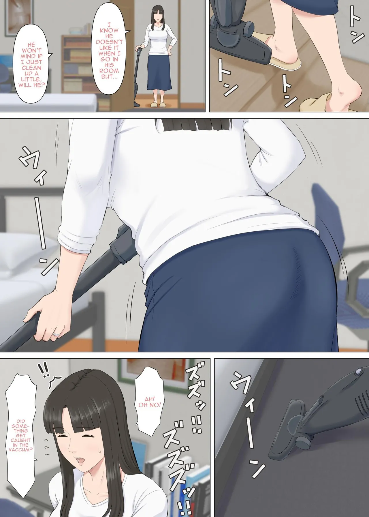 Kazu-kun and Mom page 5 full