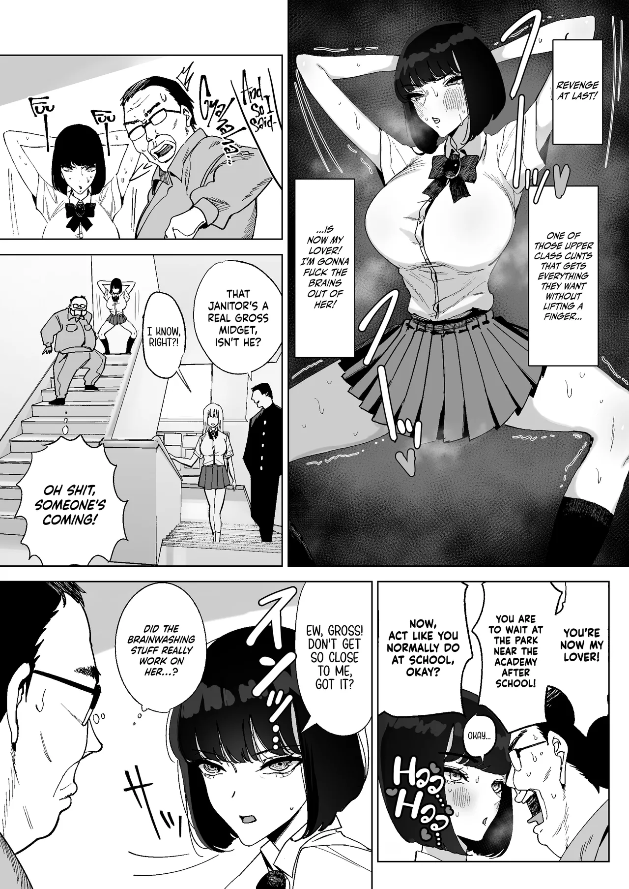 High-Class Hypnotism ~ An S-Rank Young Lady With A Horrible Personality Gets Dominated By A Disgusting Old Man~ | Reijou Saimin page 9 full